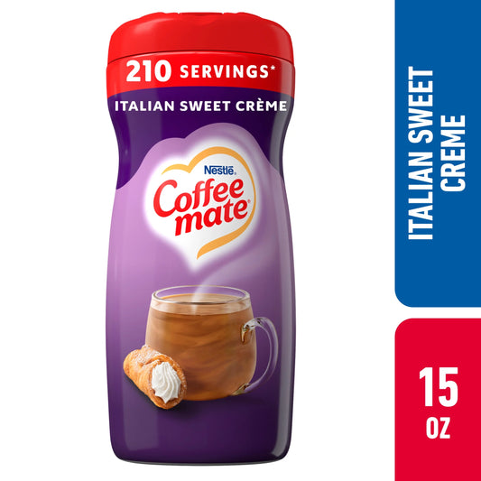 (2 Pack) Nestle Italian Sweet Creme Powder Coffee Creamer, 15 Oz