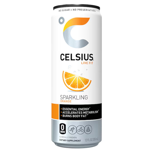 12 - Fl Oz Sparkling Orange Energy Drink