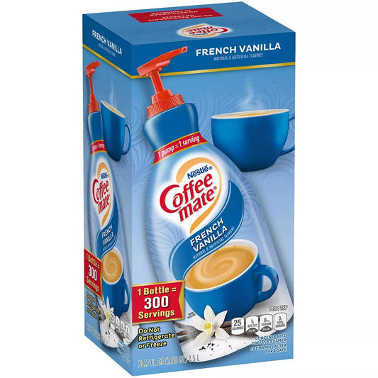 Nestle  Liquid Creamer Pump, French Vanilla (1.5 L)