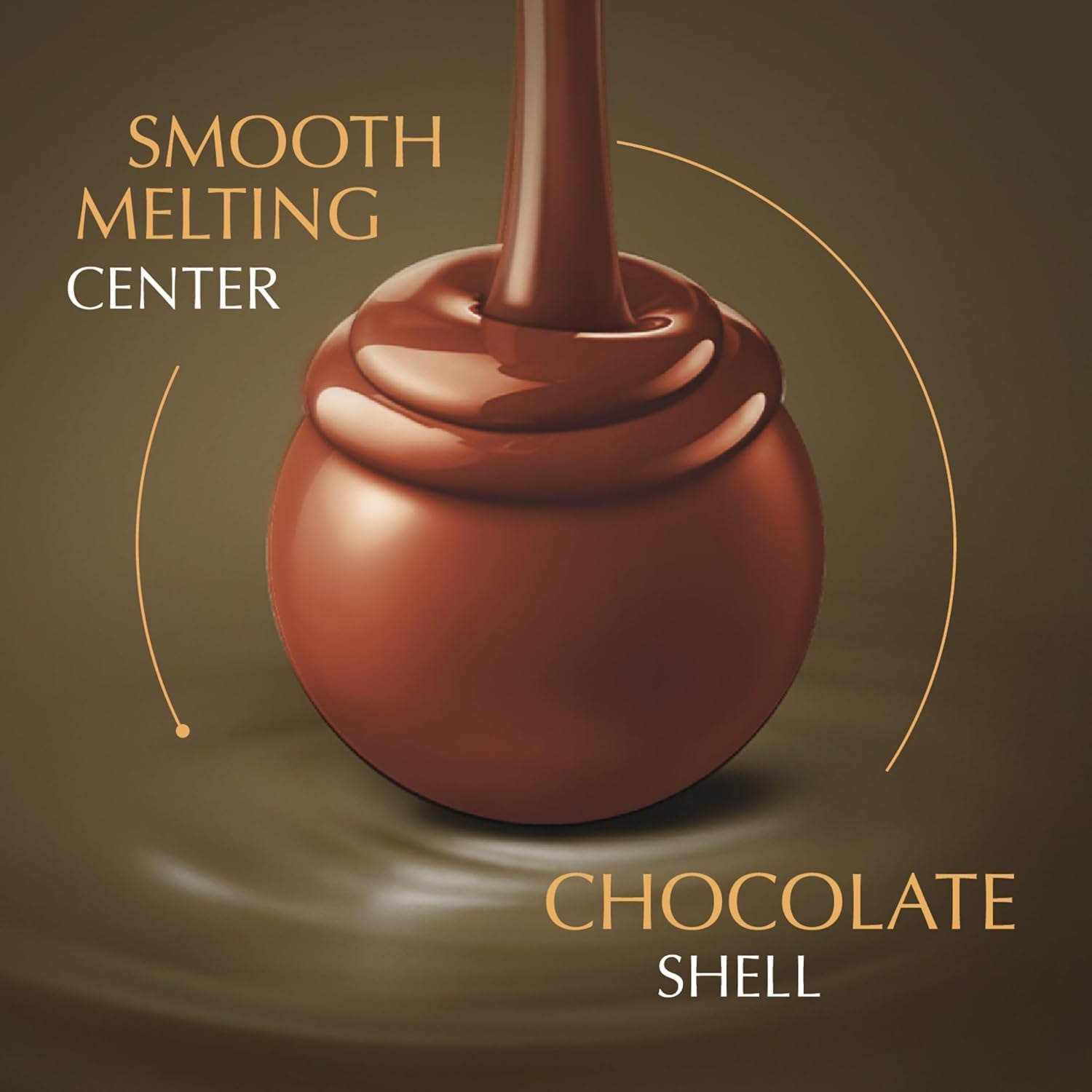 LINDOR Assorted Chocolate Truffles, Chocolate Candy with Smooth, Melting Truffle Center, Great for Gift Giving, 5.1 Oz. Bag (6 Pack)