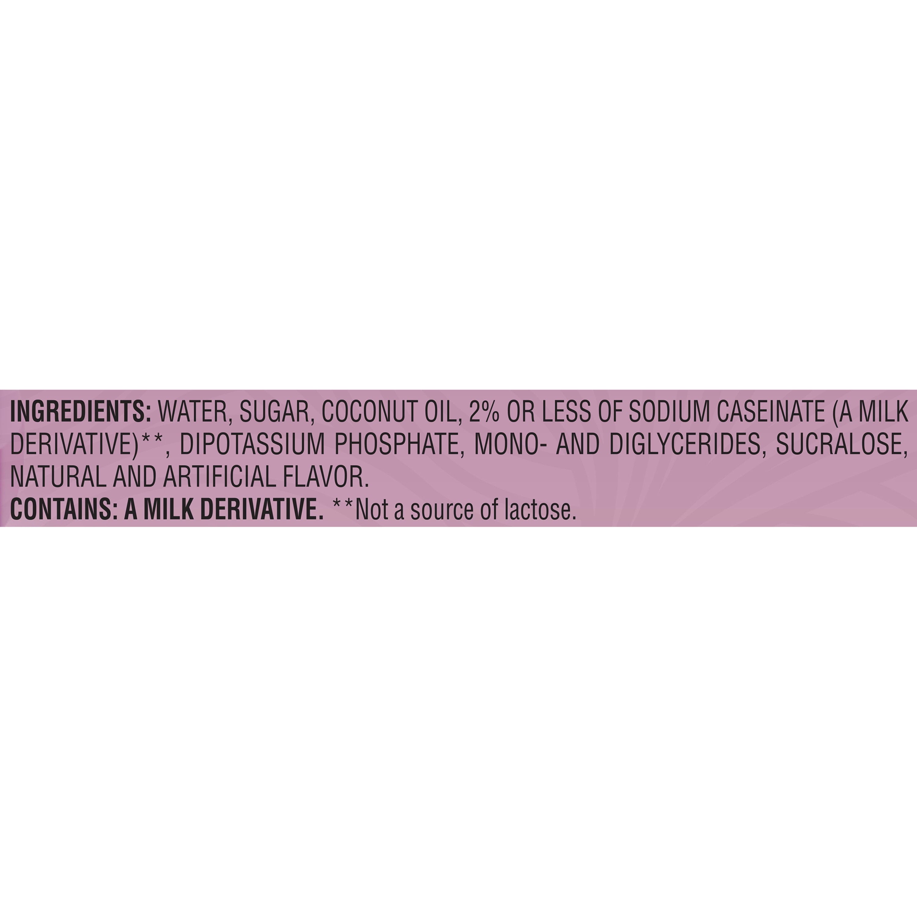 Italian Sweet Crème Non-Dairy Creamer, 0.375 Fl Oz, 50 Count Tubs