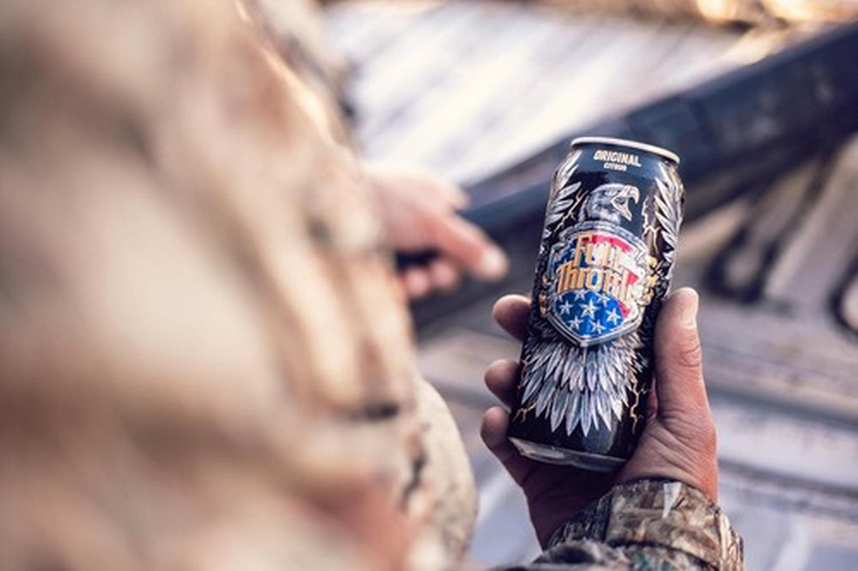 Full Throttle Citrus: Hard-Working Energy Drink. 16 Fl Oz (Pack of 15)