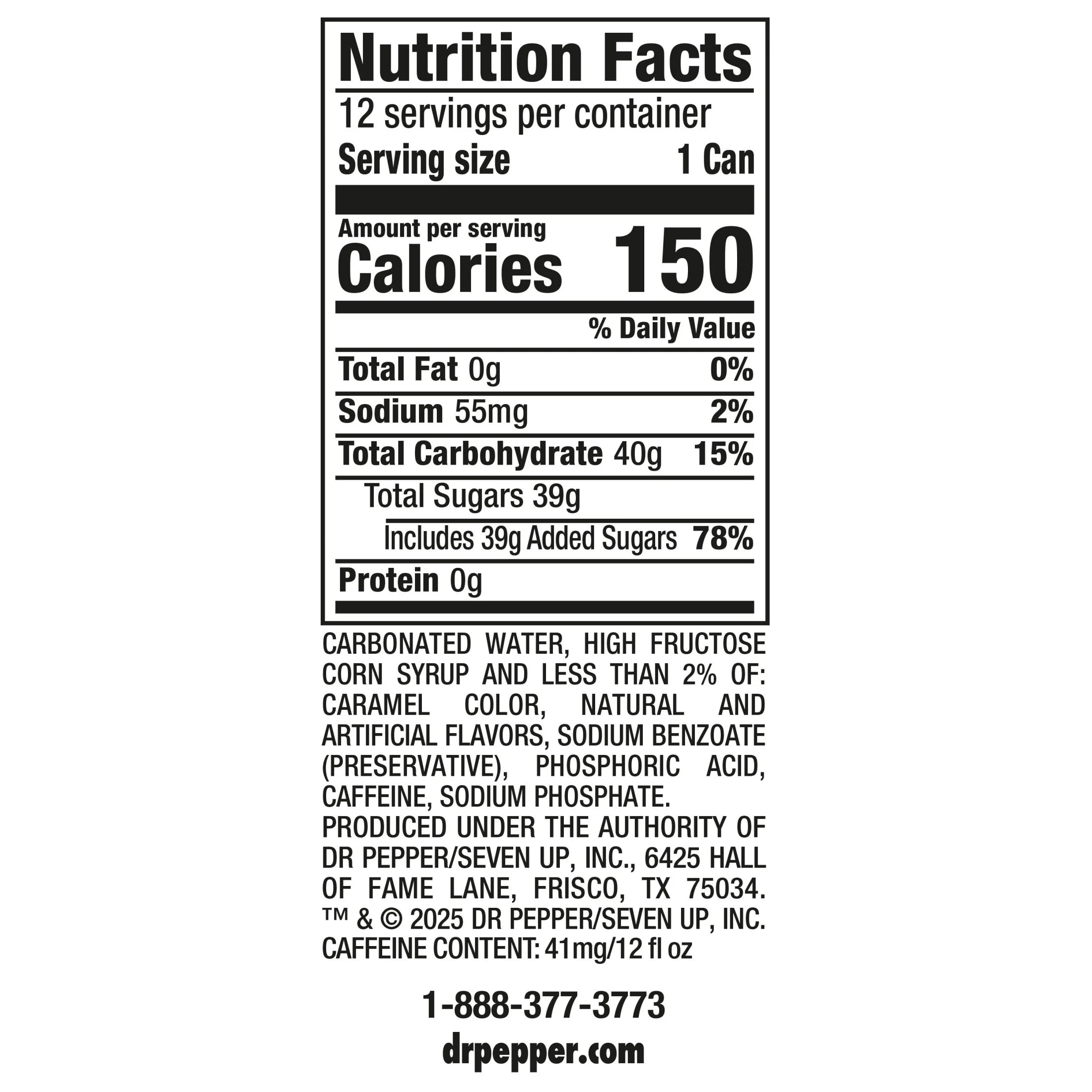 Dr Pepper Blackberry Soda Pop, 12 Fl Oz, 12 Pack Cans