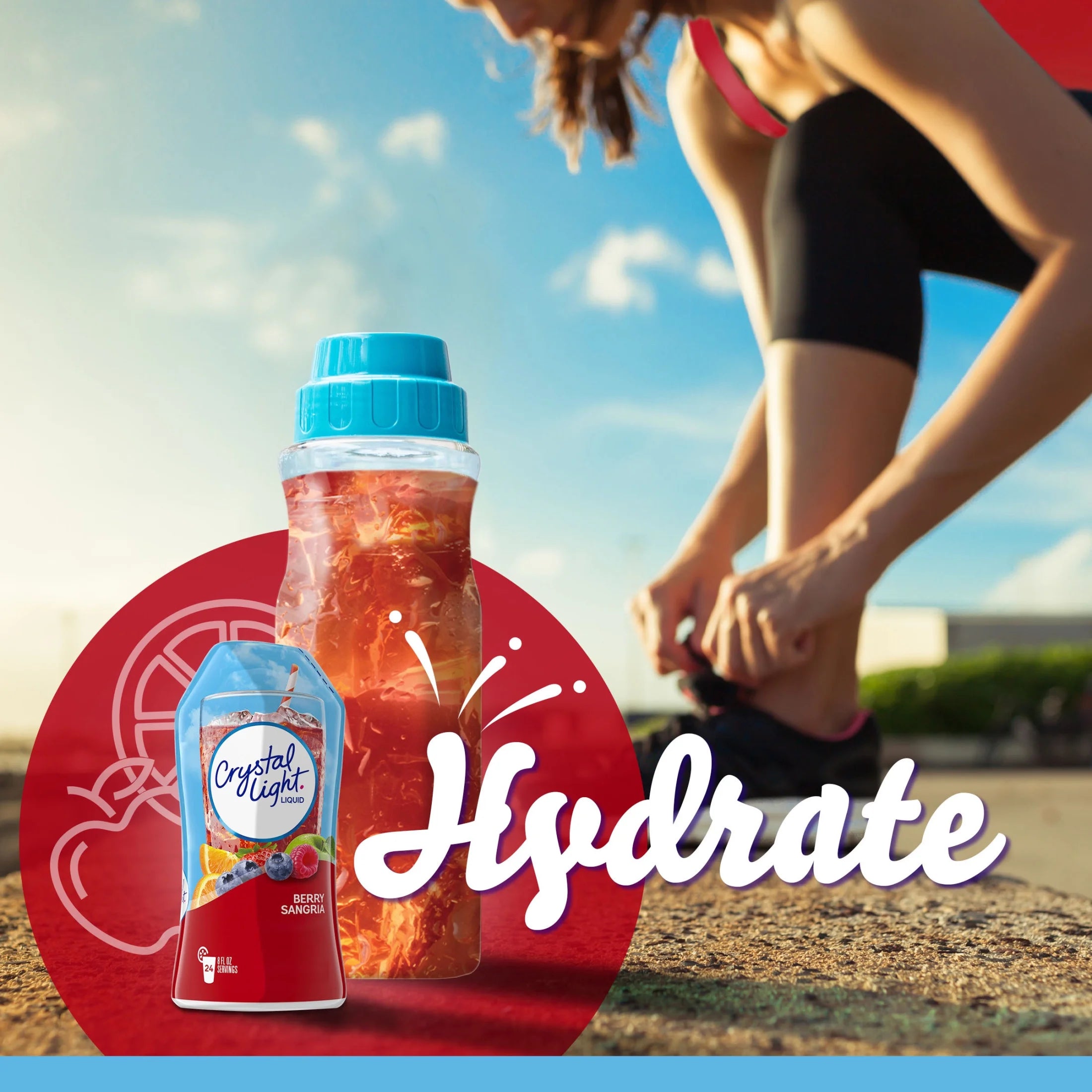 Liquid Berry Sangria Naturally Flavored Drink Mix, 1.62 Fl Oz Bottle