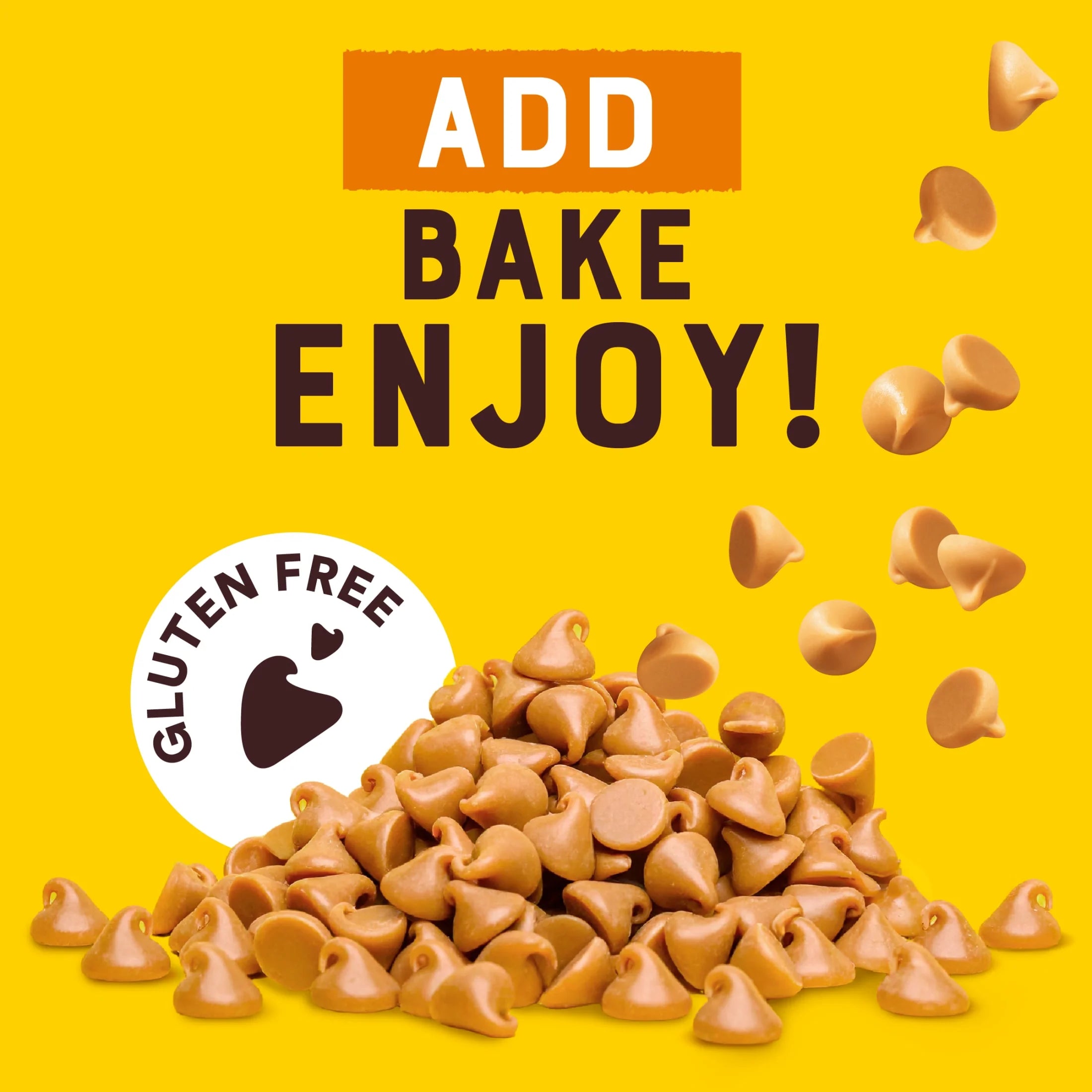 (6 Pack)  Toll House Butterscotch Baking Chips for Valentine'S Day Baking, 11 Oz Bag