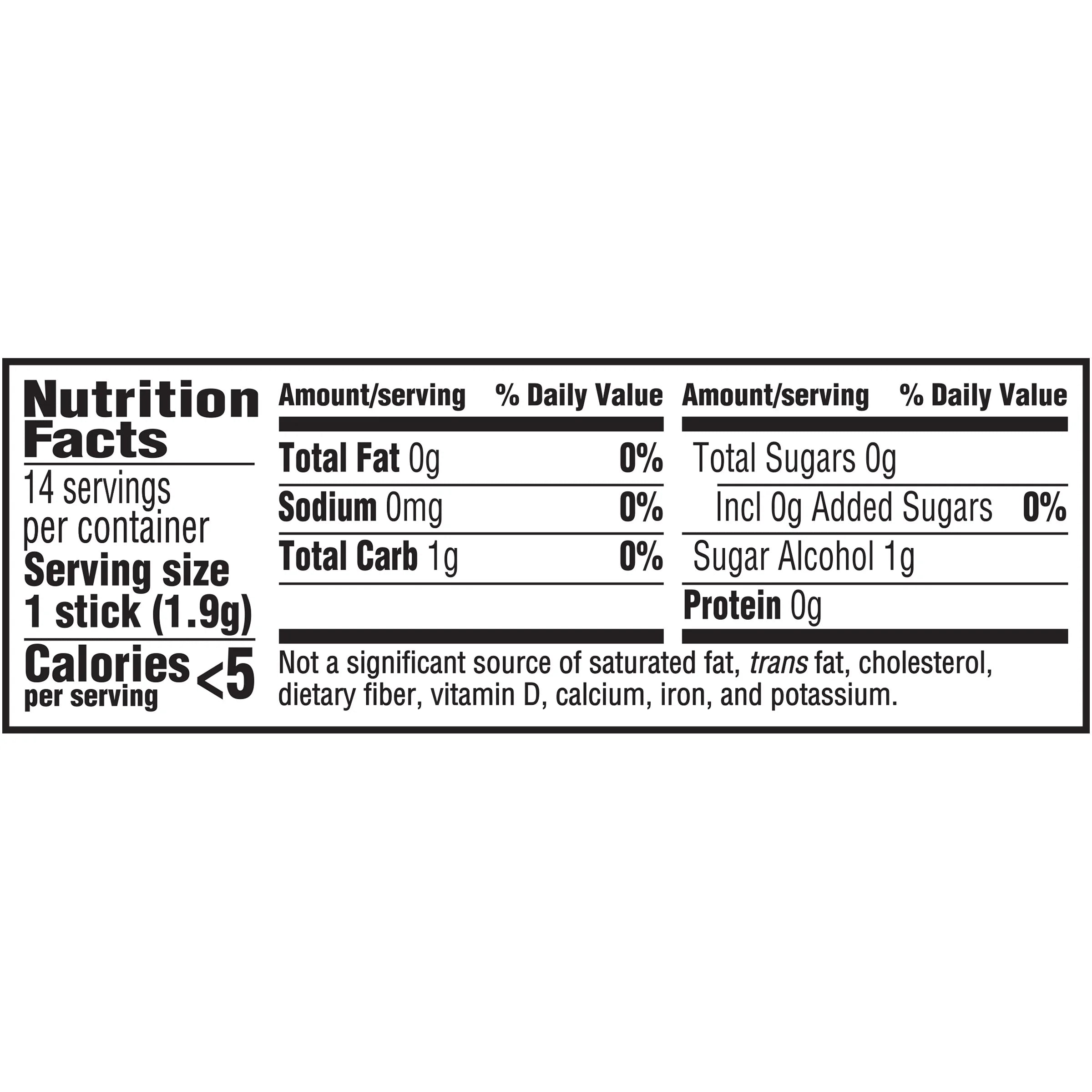 Tropical Twist Sugar Free Gum, 12 Pk 14 Pc