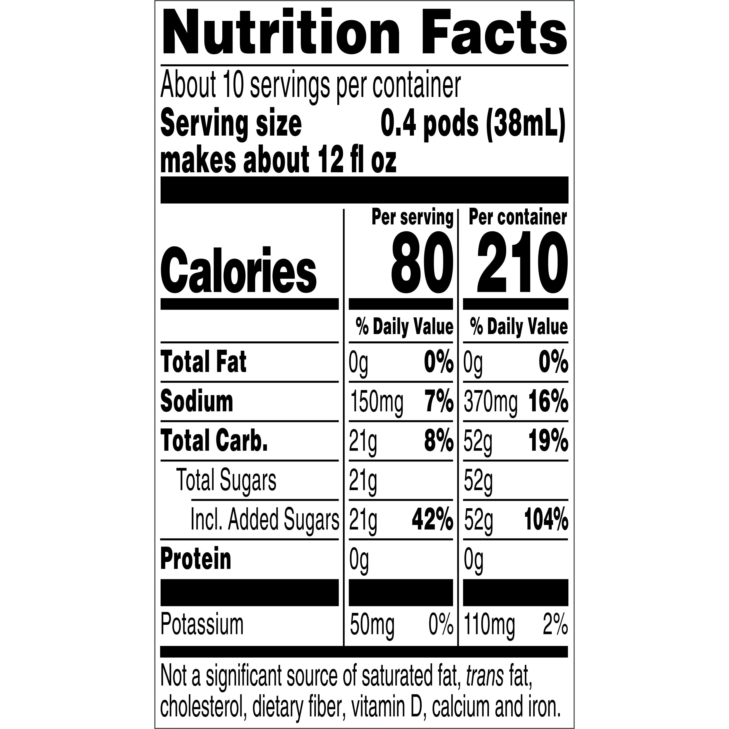 Gx Sports Drink Mix Concentrate Pods , Kiwi Strawberry, 4 Count Pods