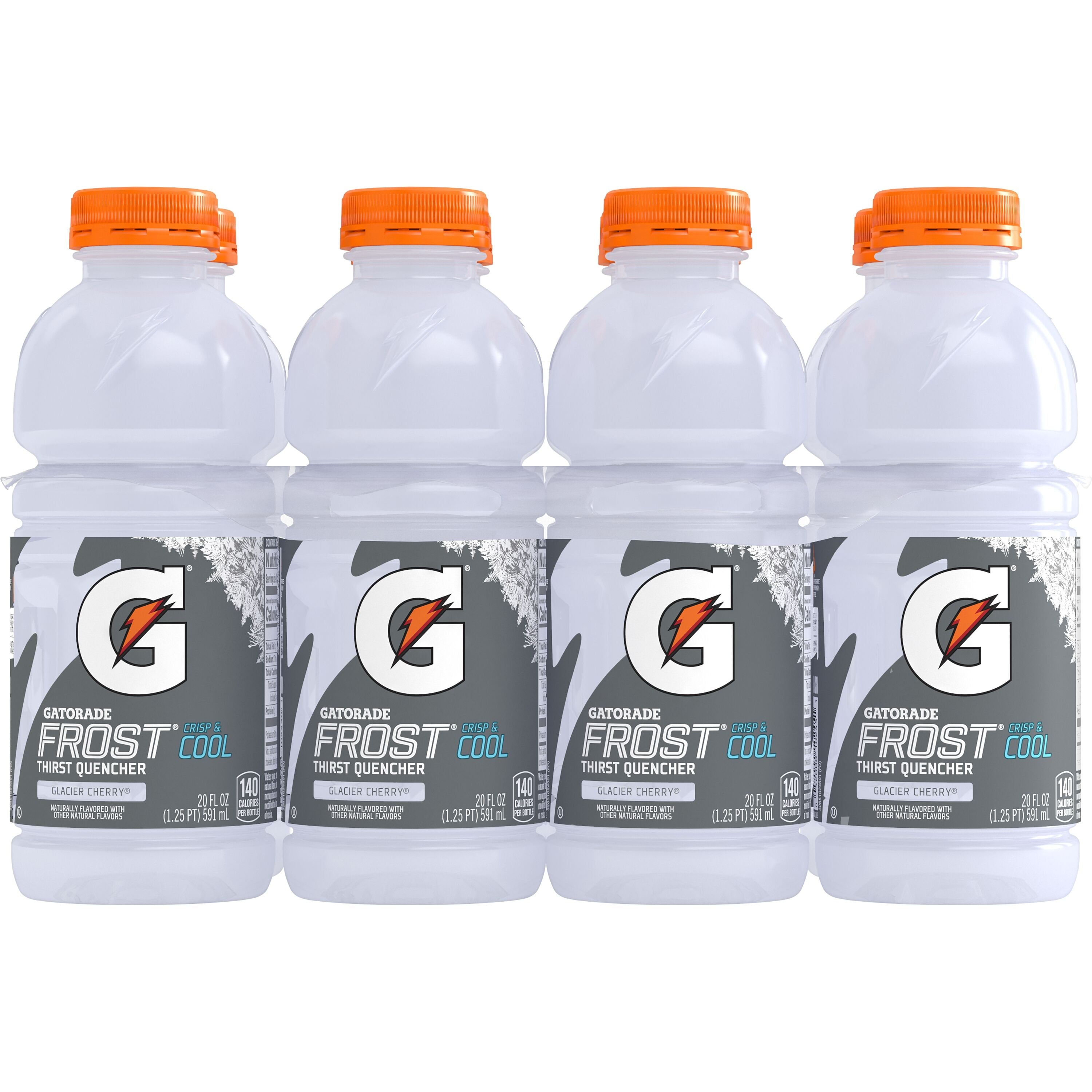 Frost Thirst Quencher Glacier Cherry Sports Drinks, 20 Fl Oz, 8 Count Bottles