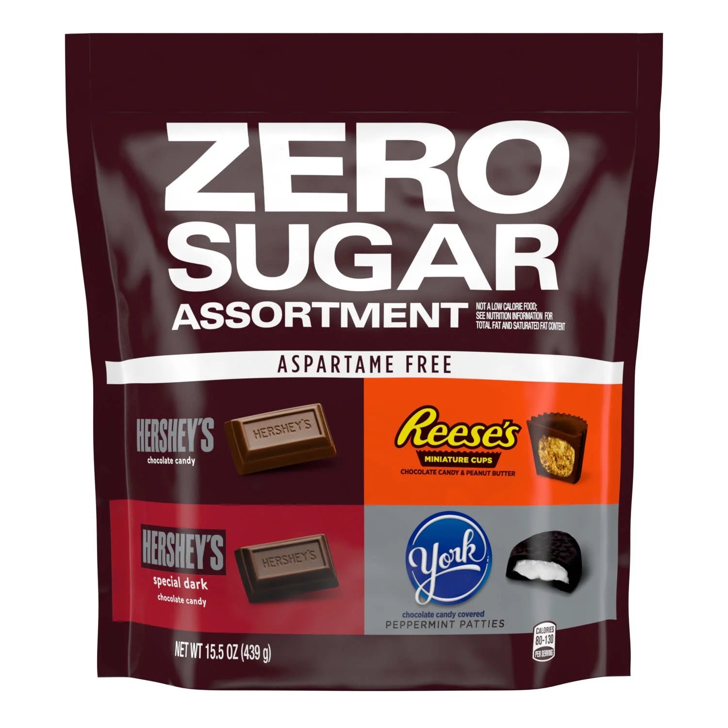 Zero Sugar Assorted Flavored Candy, Variety Bag 15.5 Oz