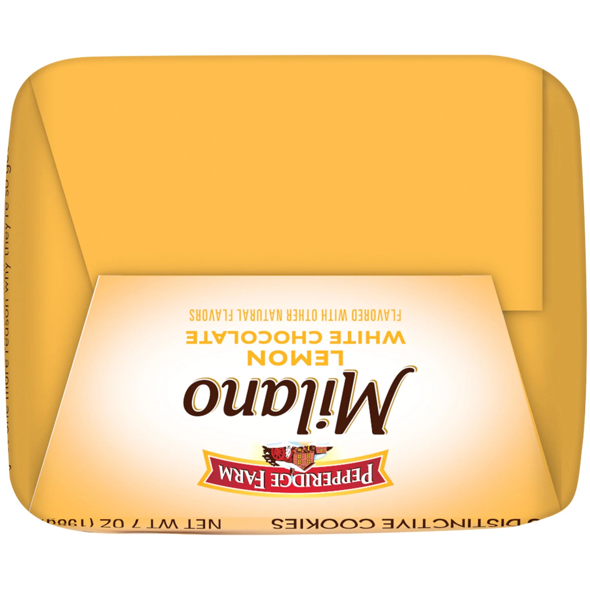 Milano White Chocolate Lemon Flavored Cookies, 7 Oz Bag