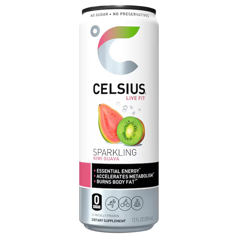 12 - Fl Oz Kiwi Guava Energy Drink