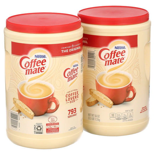 COFFEE-MATE Original Powder Coffee Creamer, by  (56 Oz, Pack of 2)