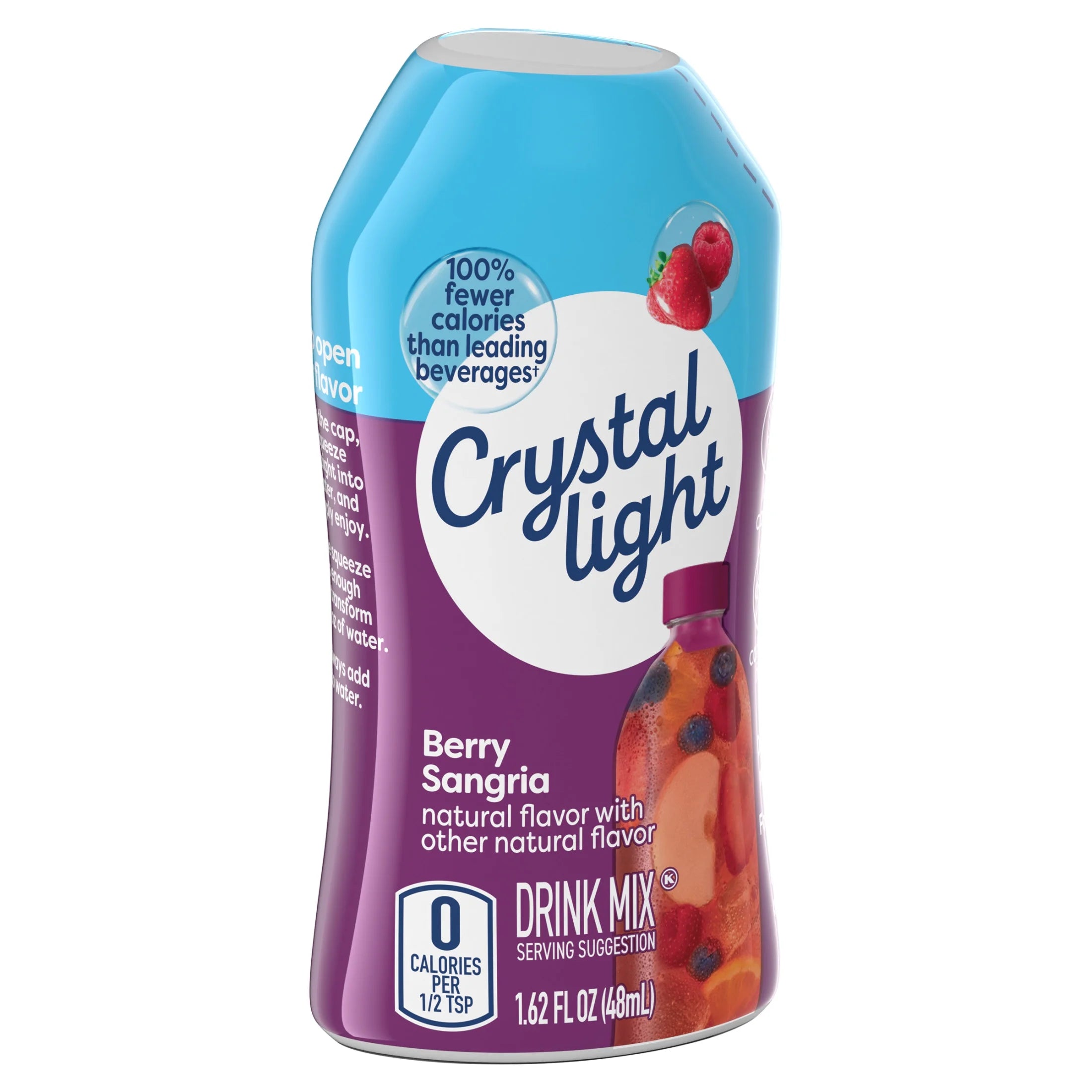 Liquid Berry Sangria Naturally Flavored Drink Mix, 1.62 Fl Oz Bottle