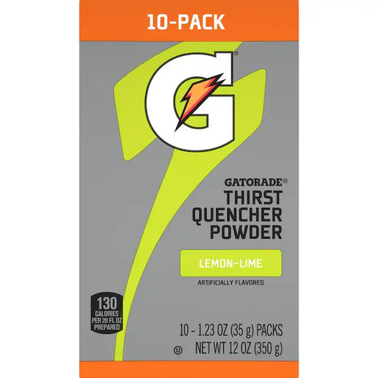 10 -Pack 1.23-Fl Oz Lemon Lime