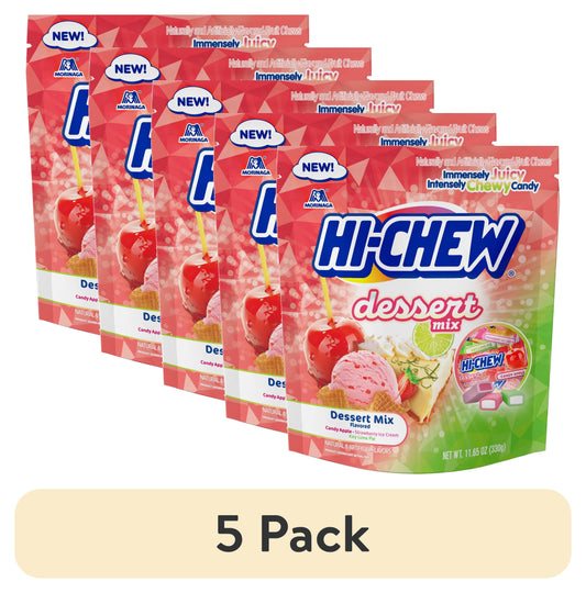 (5 Pack)  Dessert Mix Chewy Candy, 11.65 Oz, Stand up Pouch