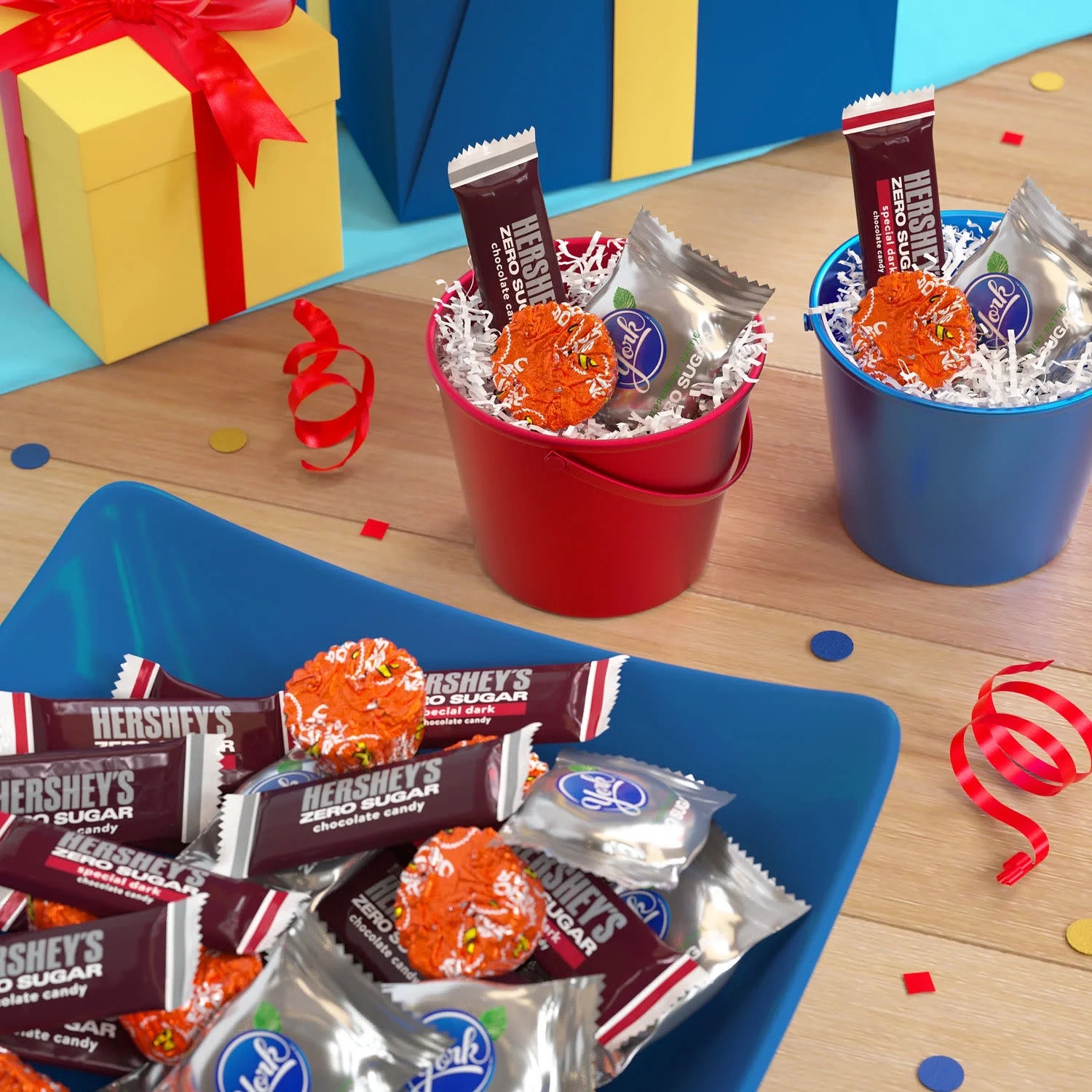 Zero Sugar Assorted Flavored Candy, Variety Bag 15.5 Oz