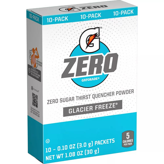 GZERO Glacier Freeze Sports Drink Mix - 1.08Oz (2 Pack)