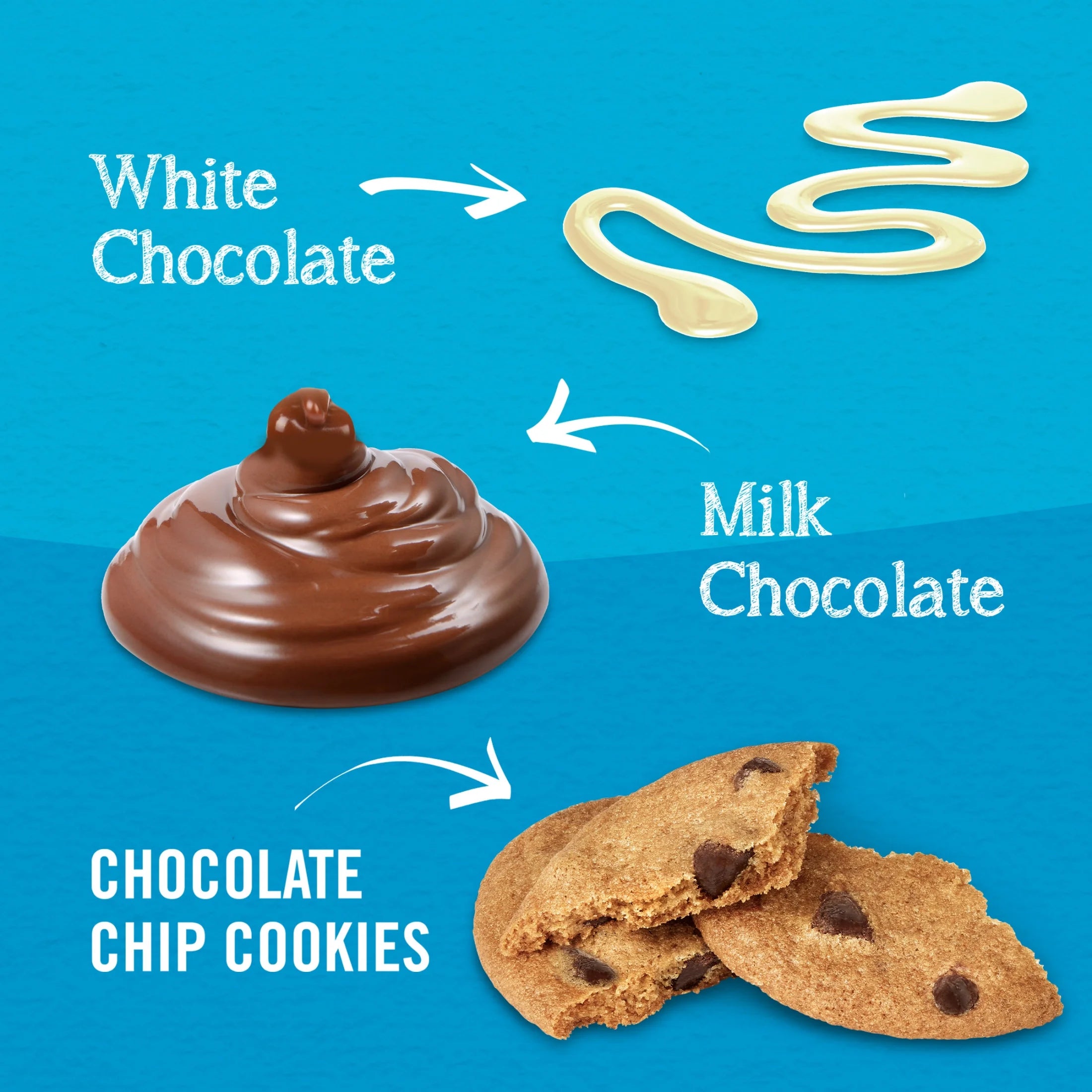 Bake Shop Cookie Bark, Chocolate Chip Cookies with Milk Chocolate & White Chocolate, 5 Oz