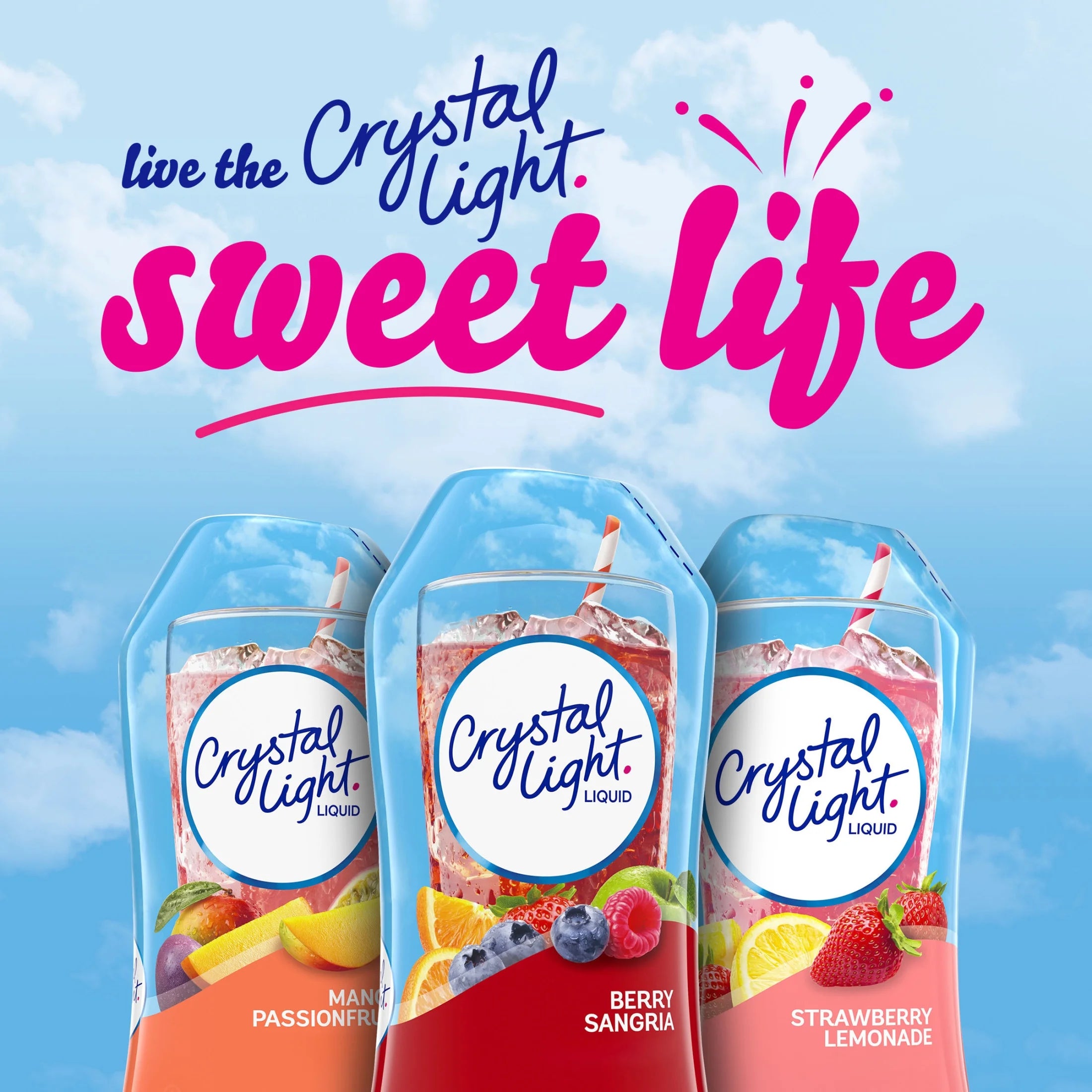 Liquid Berry Sangria Naturally Flavored Drink Mix, 1.62 Fl Oz Bottle