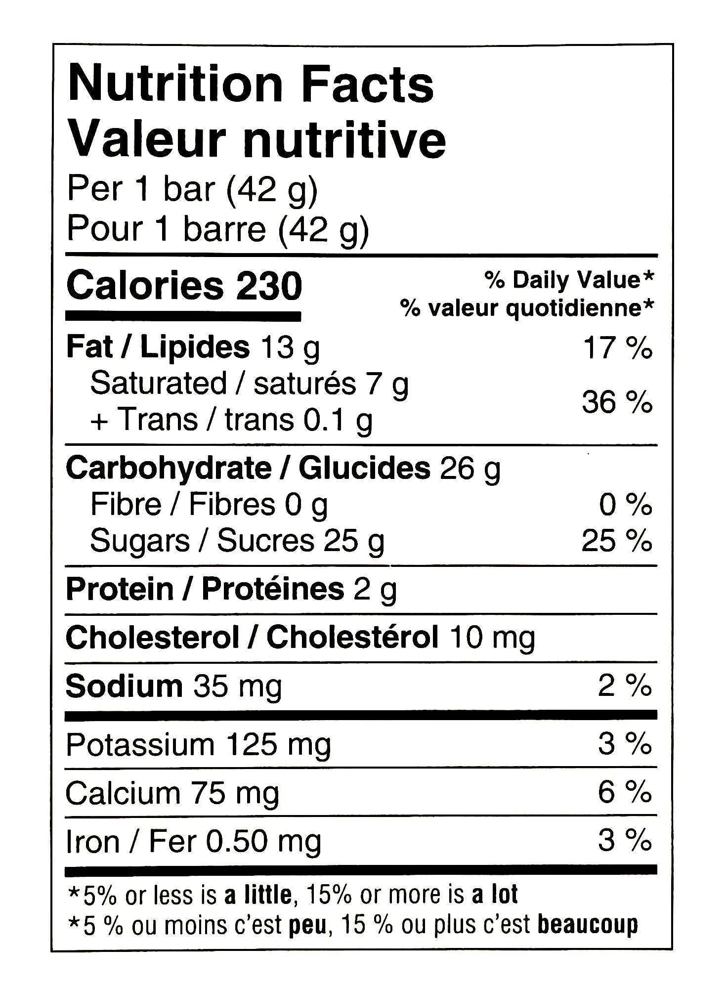 AERO White Chocolate Bars 24-Pack Box (42G) Canadian-Australian