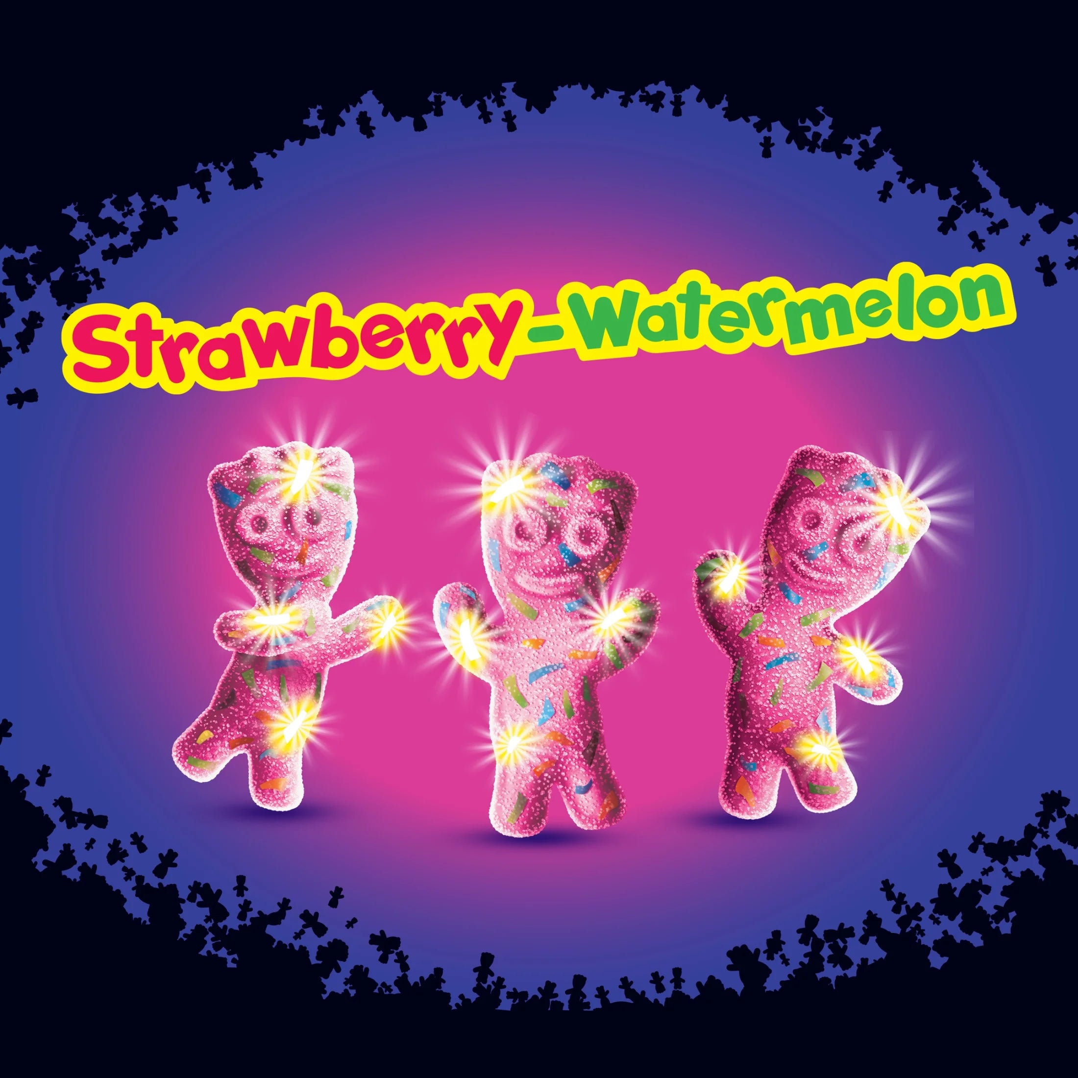 Glow Ups Strawberry-Watermelon Soft & Chewy Candy, 6.7 Oz