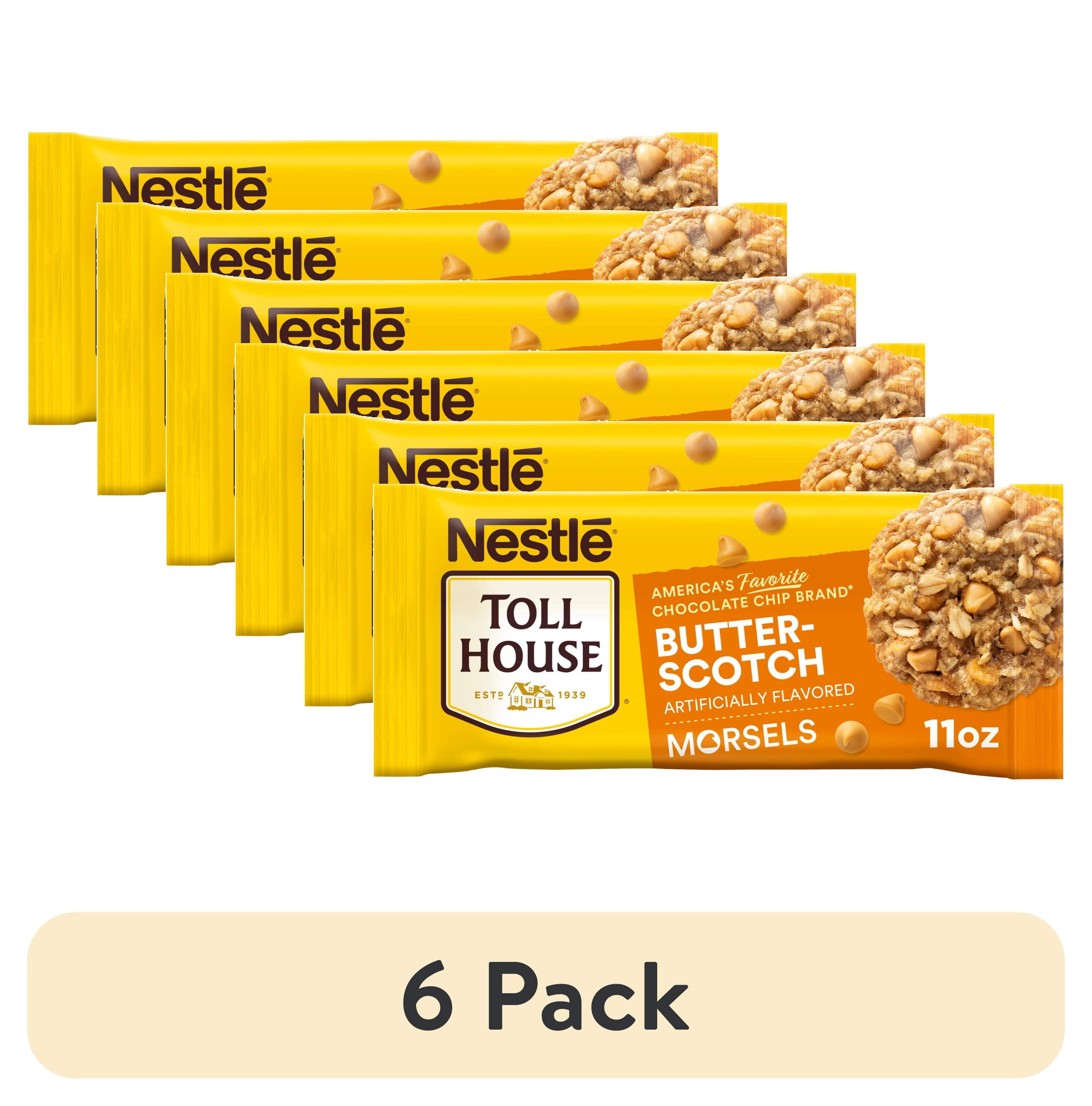 (6 Pack)  Toll House Butterscotch Baking Chips for Valentine'S Day Baking, 11 Oz Bag