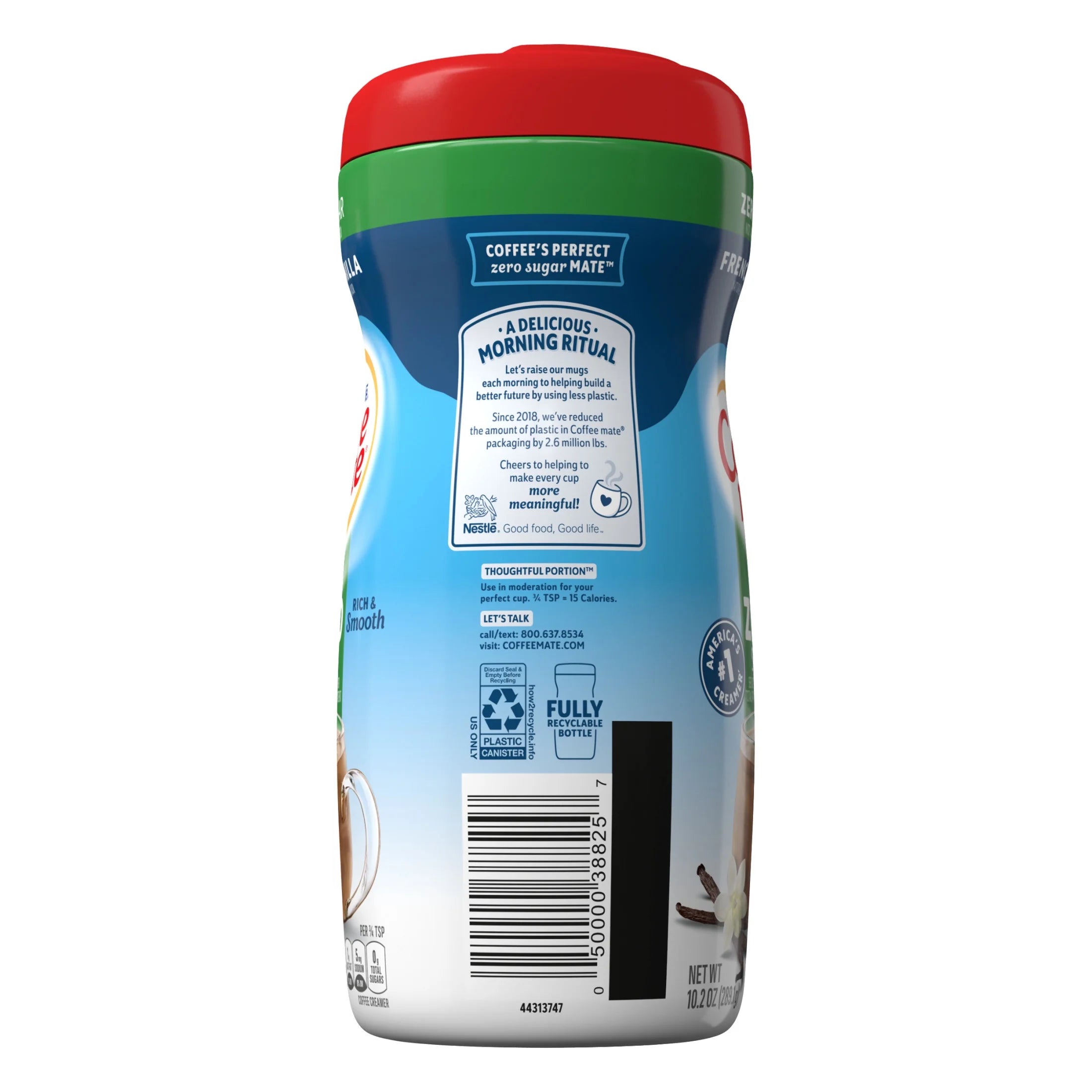 French Vanilla Sugar-Free Powder Coffee Creamer, 10.2 Oz