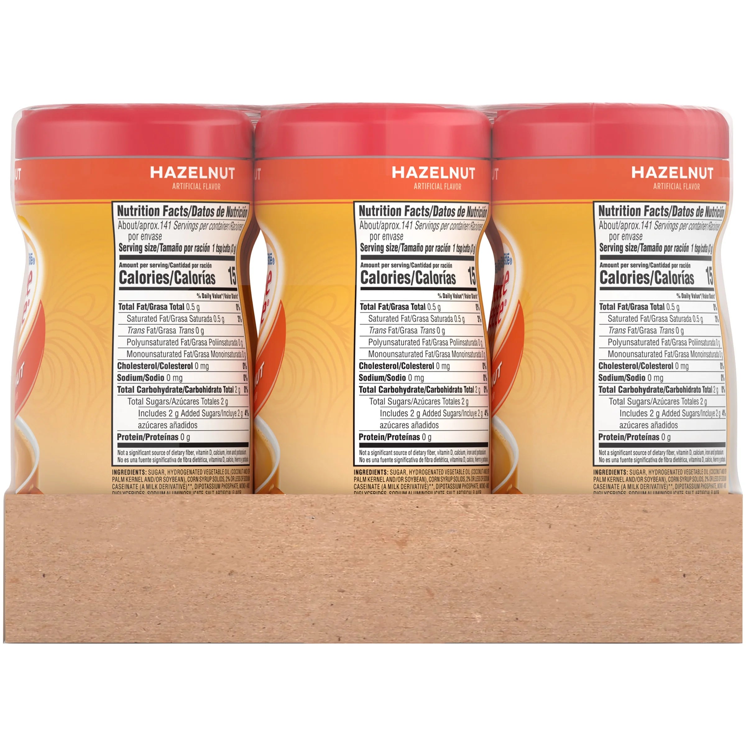 NESTLE  Coffee Creamer Hazelnut Powder Creamer 15 Oz. Canister