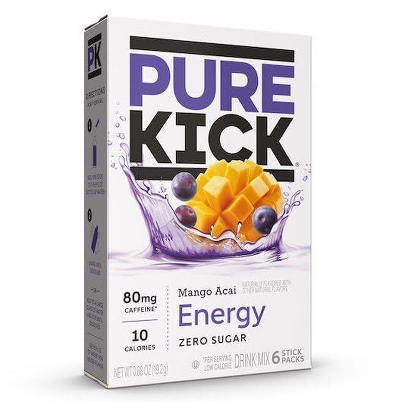 Pure Kick Singles to Go Ultimate Variety Pack 36 Sugar Free Drink Mixes