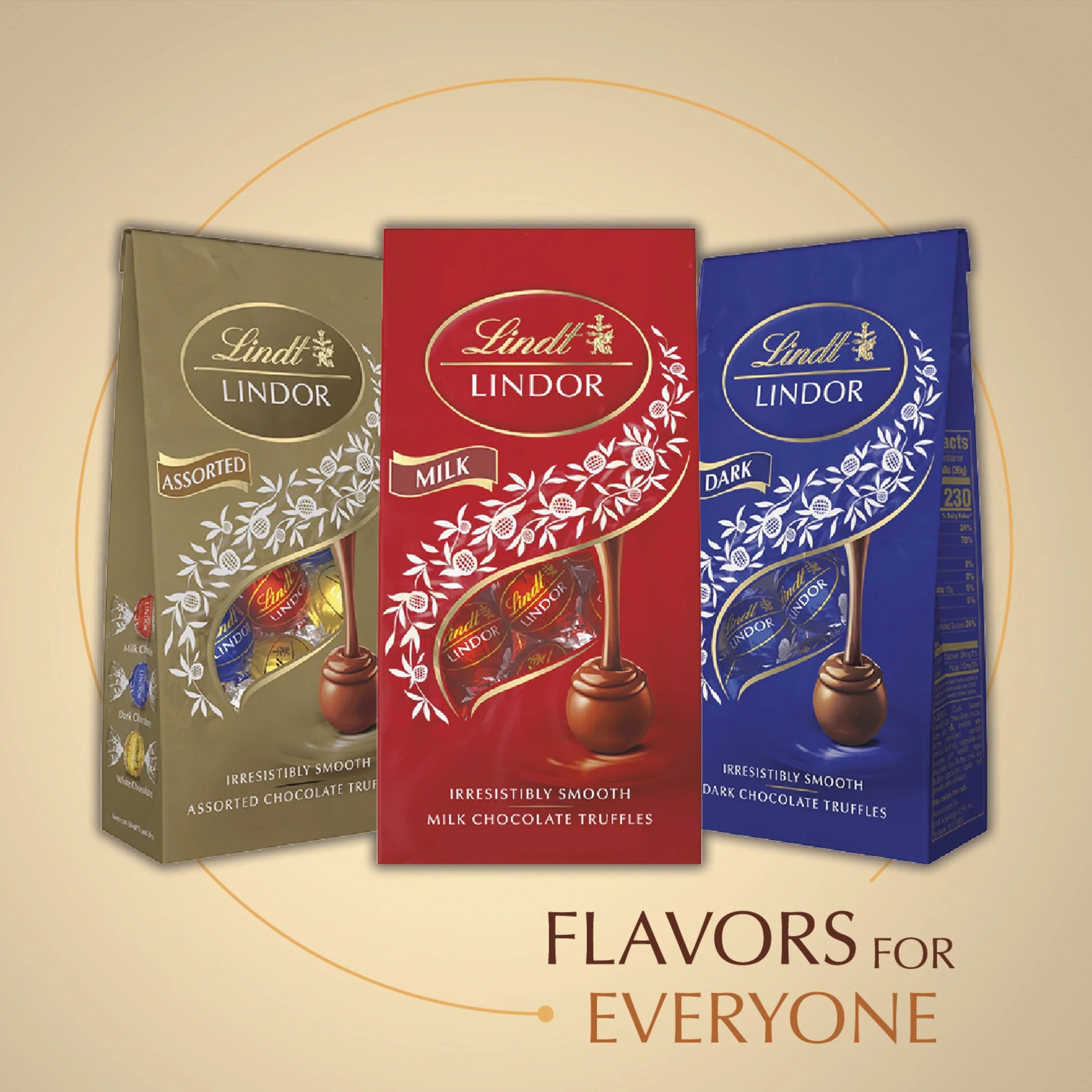 Lindor White Chocolate Candy Truffles, 15.2 Oz. Bag