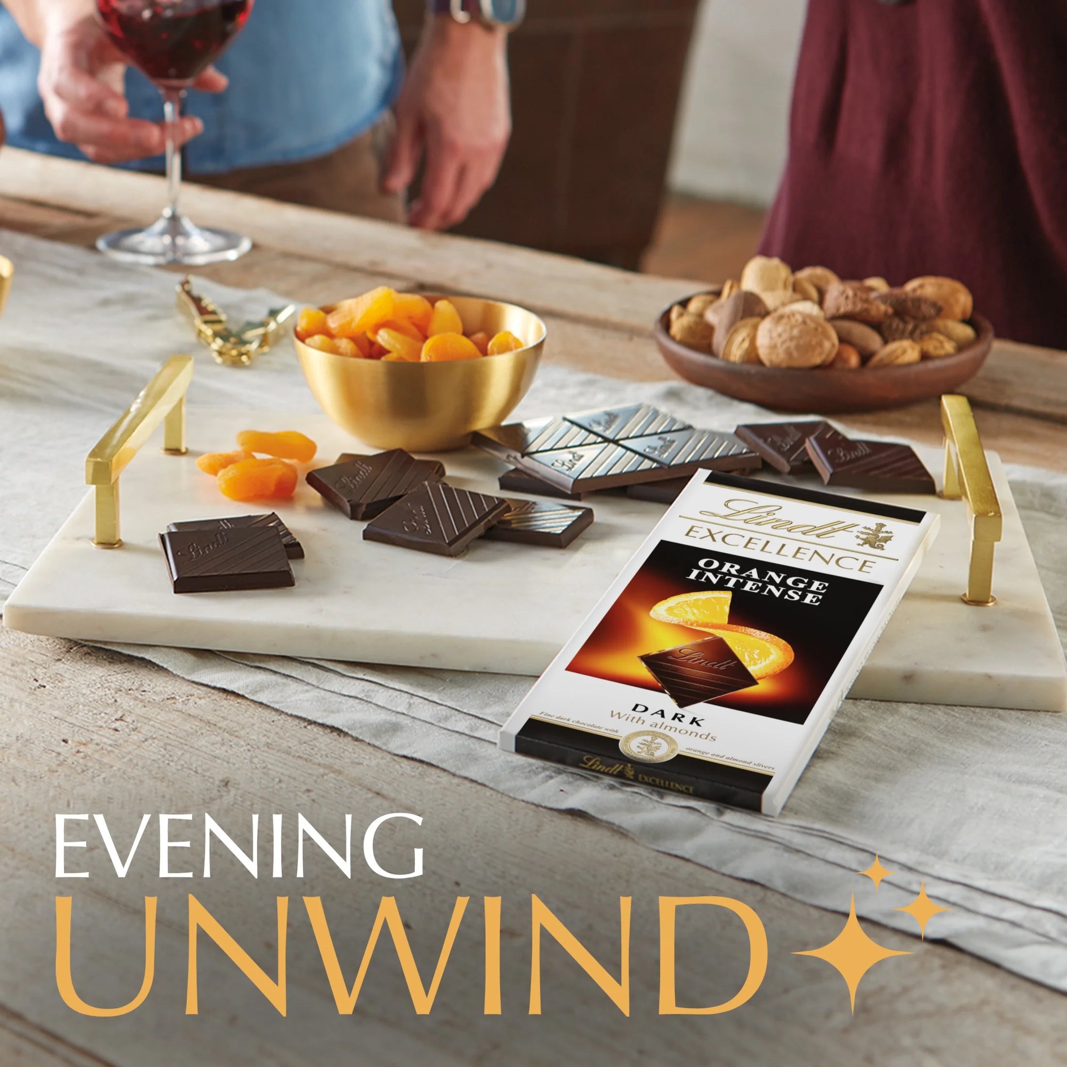 Excellence Intense Orange Dark Chocolate Candy Bar, 3.5 Oz, Bar