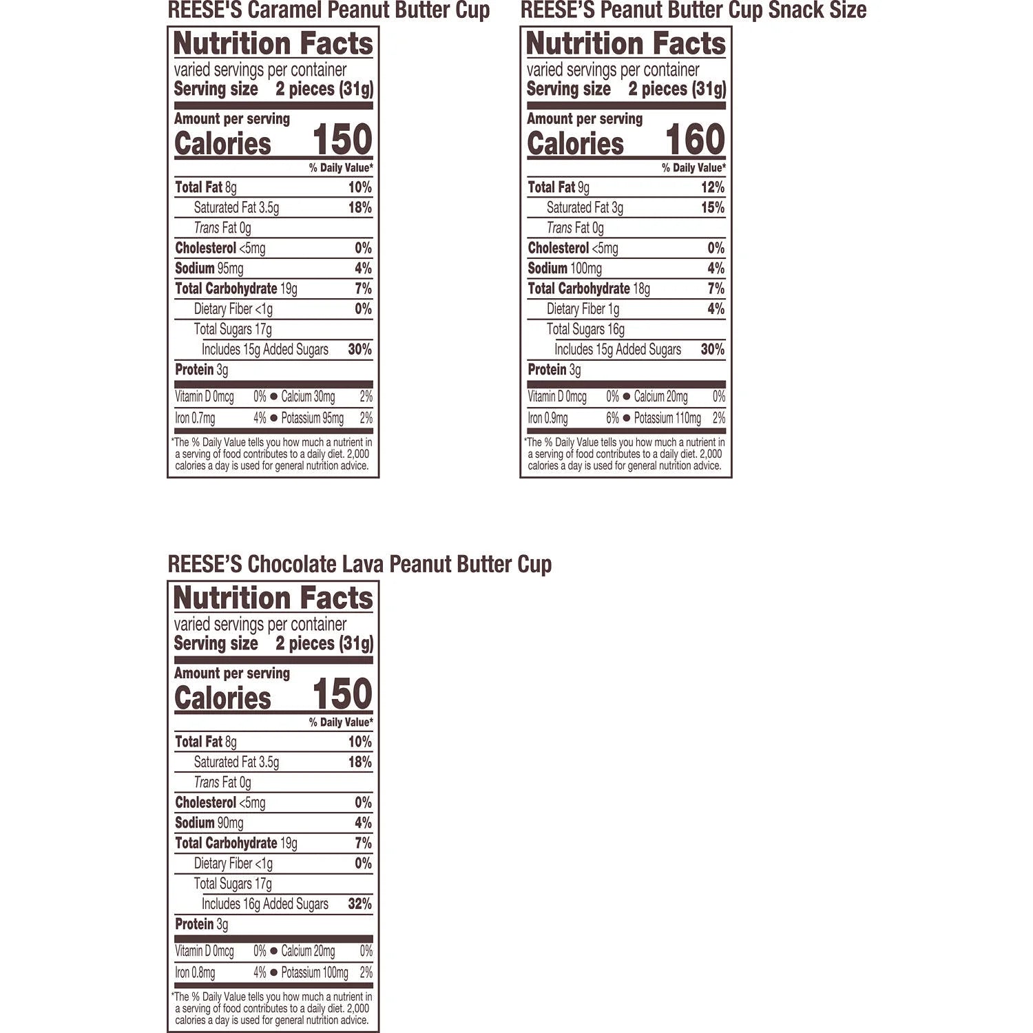 Assorted Flavored Snack Size Peanut Butter Cups Candy, Party Pack 28.05 Oz