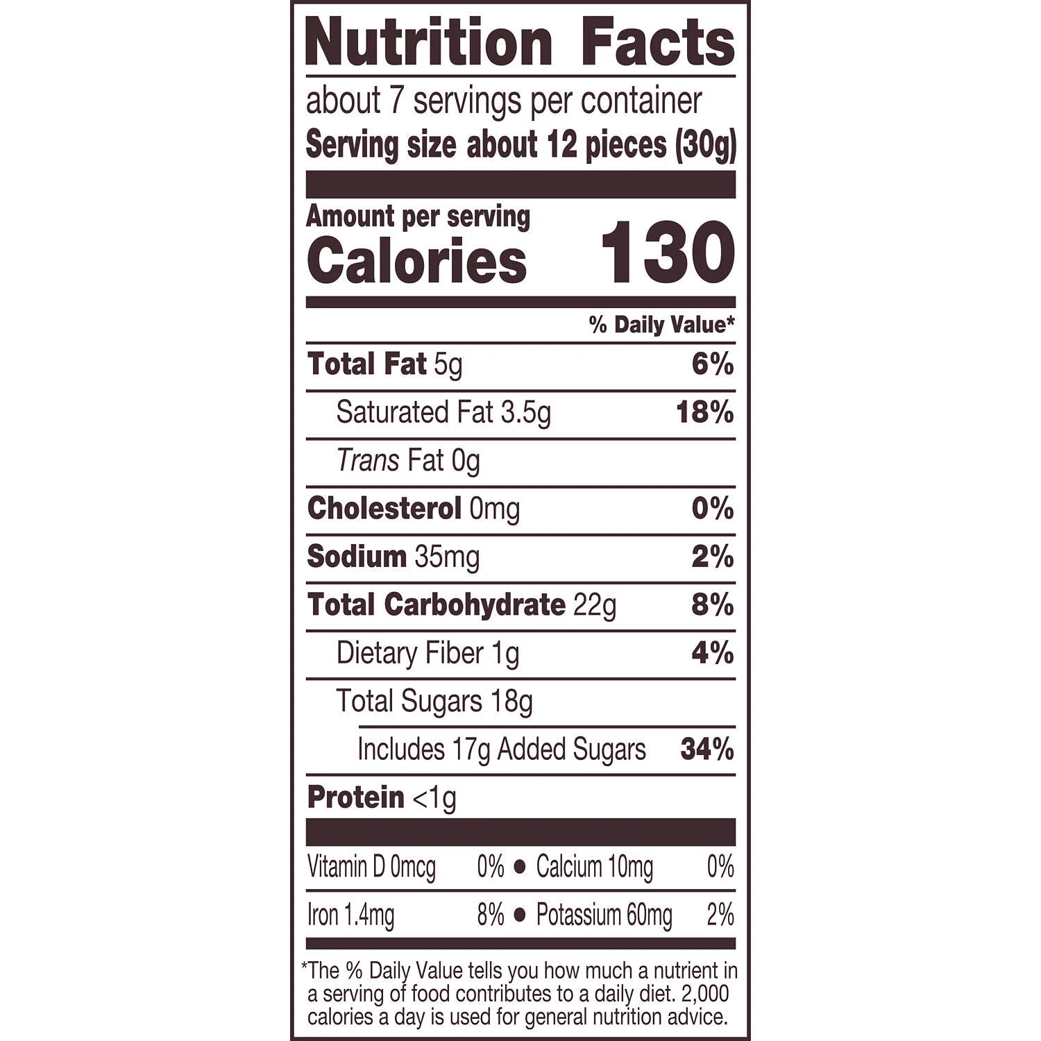 Dark Chocolate, Acai and Blueberry Flavored Snacking Chocolate, Bag 7 Oz