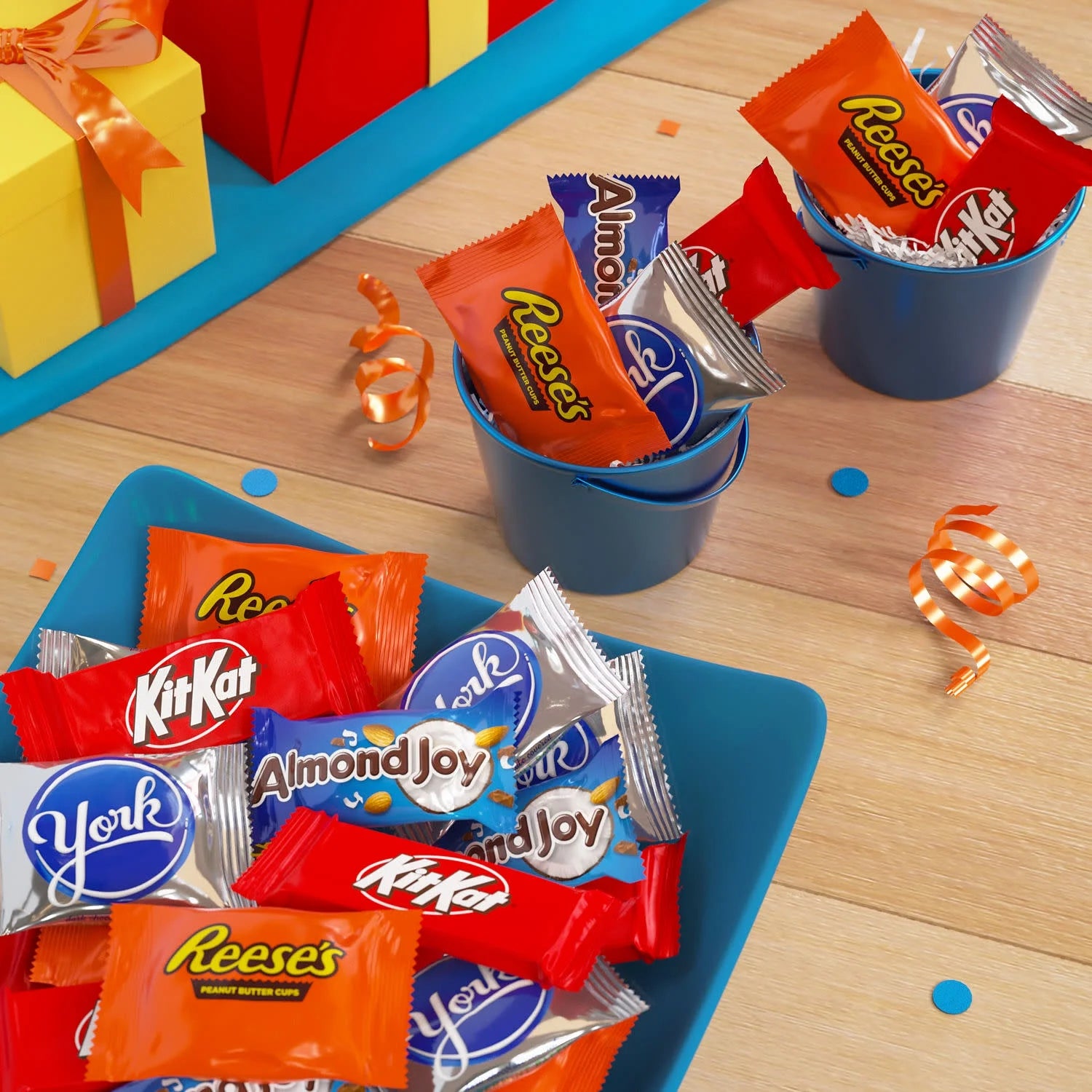 Hershey Assorted Chocolate Flavored Candy, Party Pack 30.22 Oz