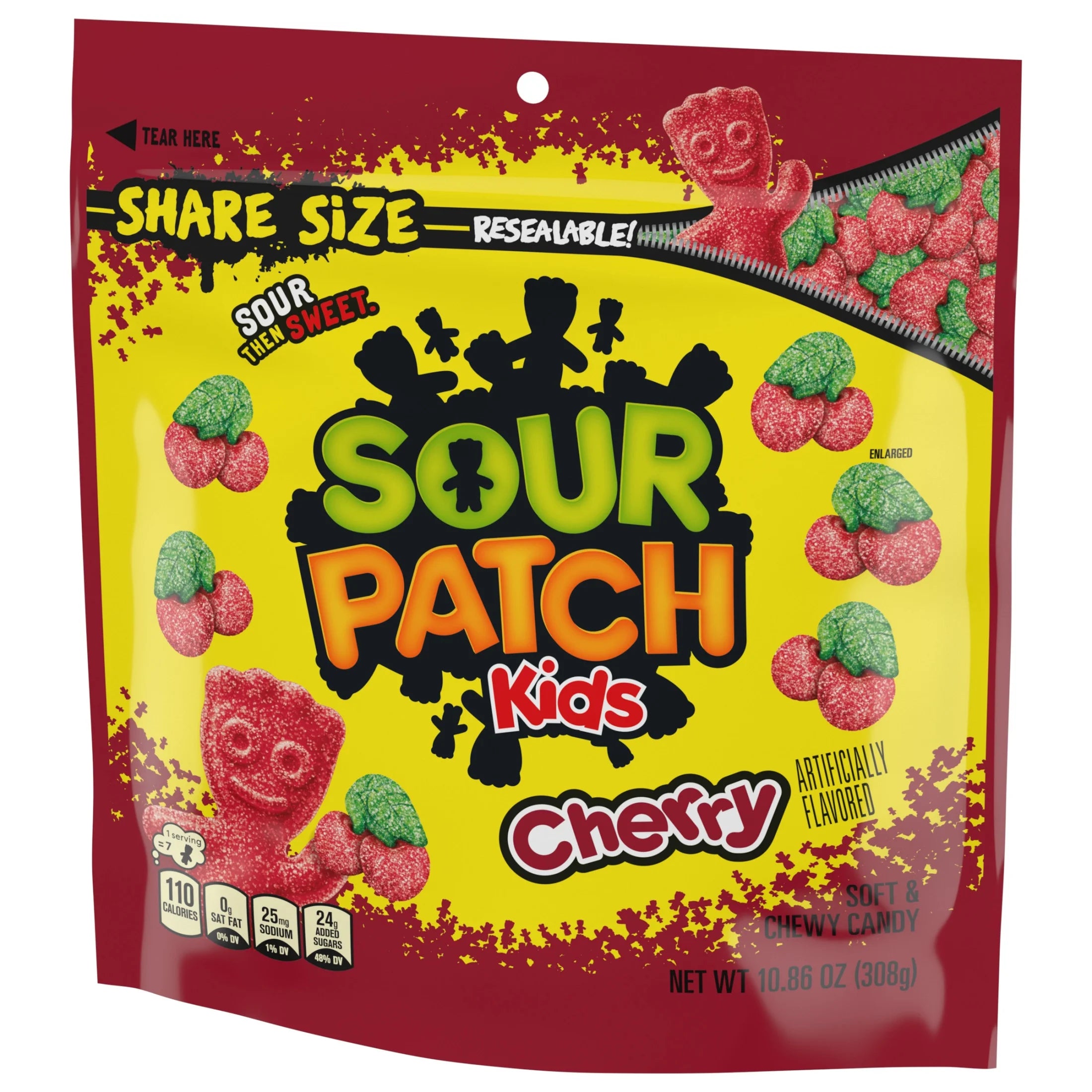 Cherry Soft & Chewy Candy, Share Size, 10.86 Oz