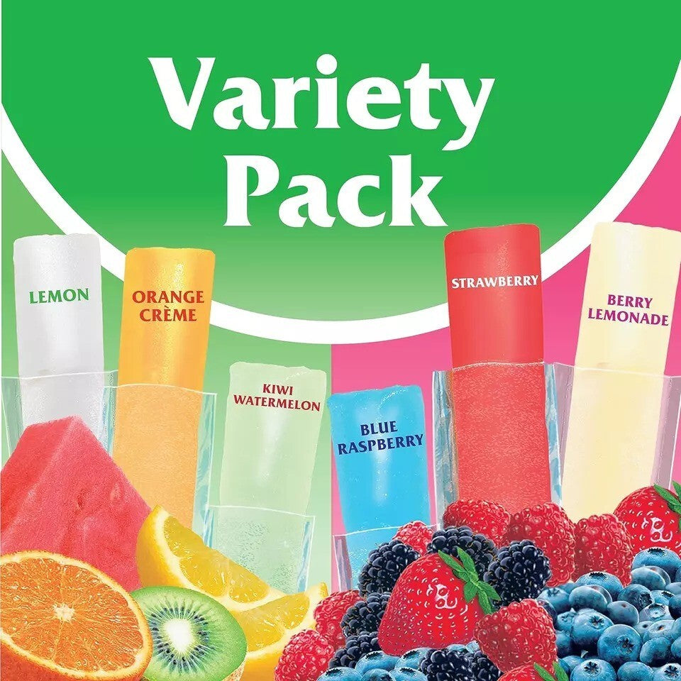 Fat Free Wylers Italian Ice Bars 2Oz - 96 Count Original Frozen Treats