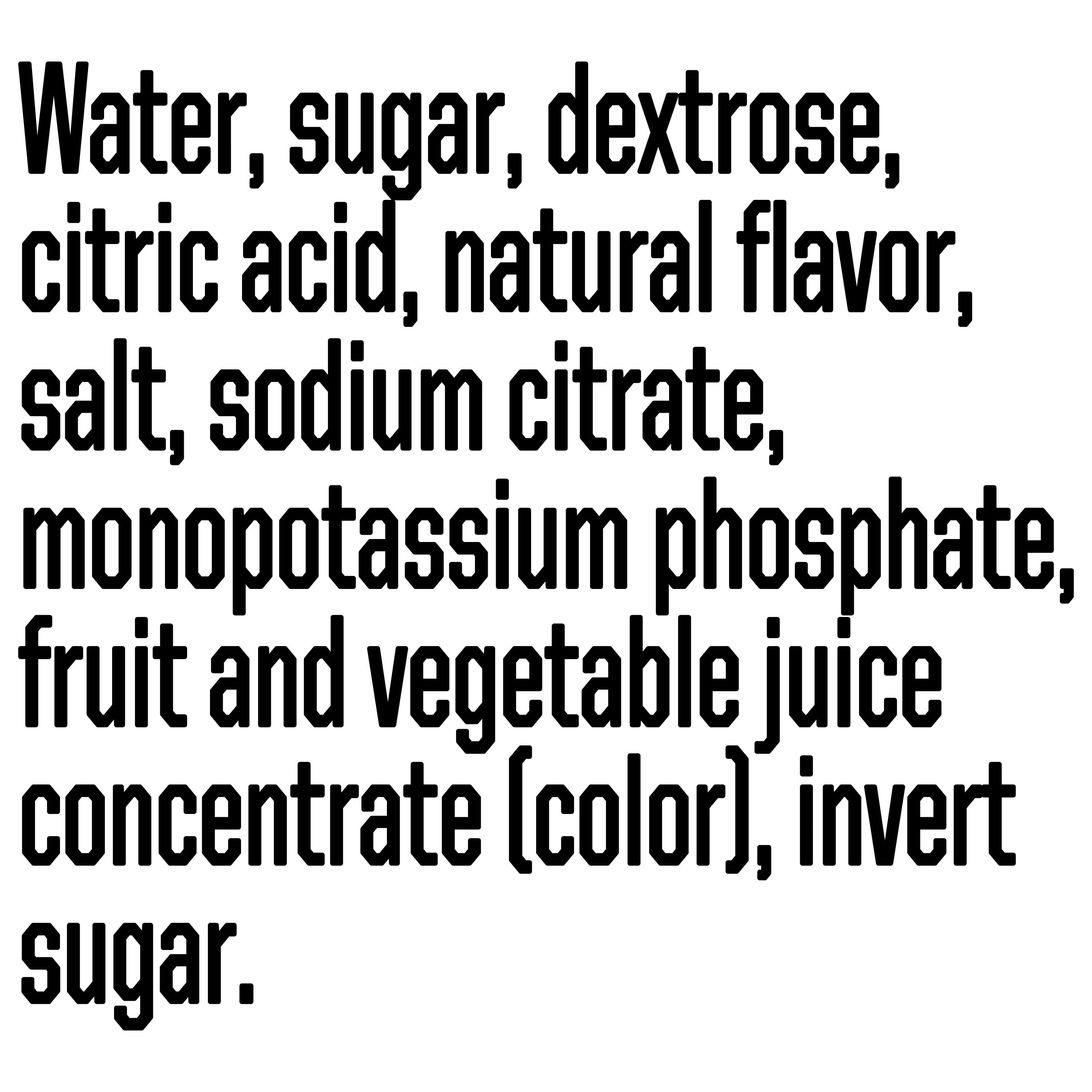 GX Pods Thirst Quencher Concentrate Fruit Punch 3.25 Oz, 4 Count