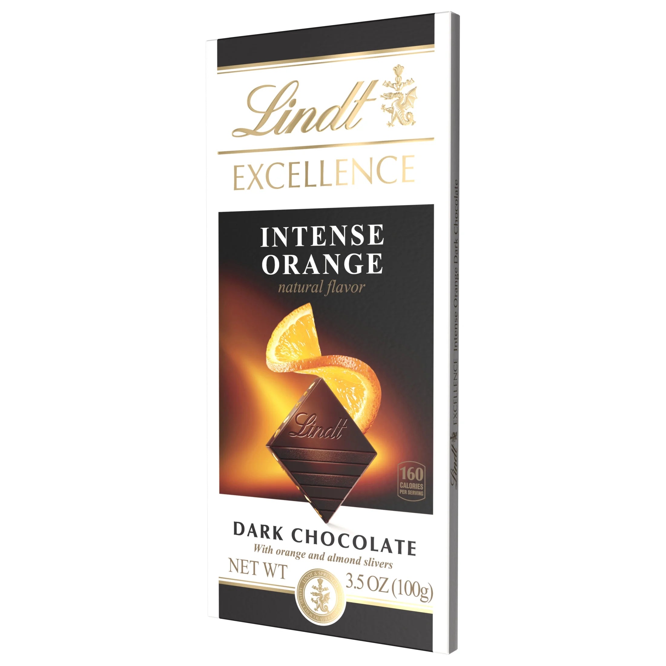 Excellence Intense Orange Dark Chocolate Candy Bar, 3.5 Oz, Bar