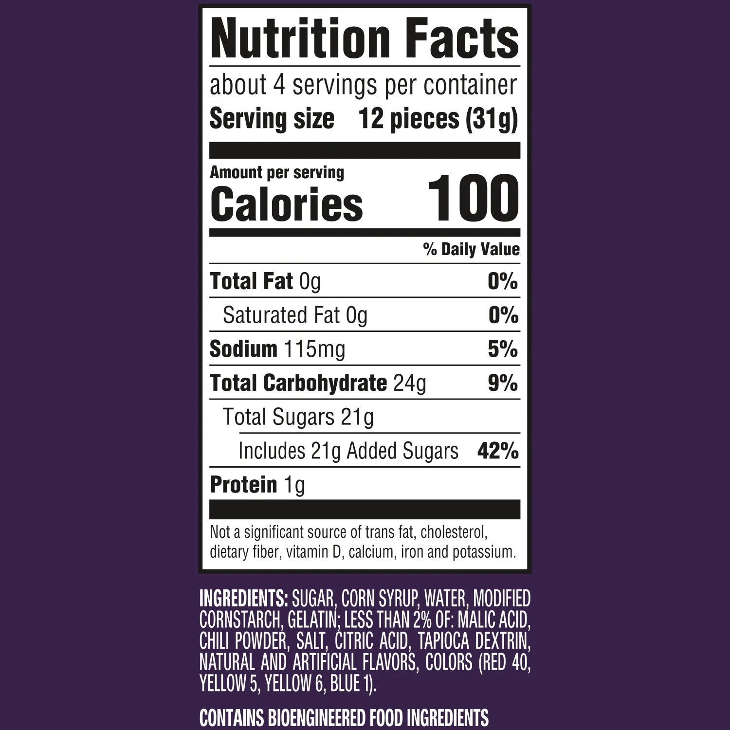 Gummies Fuego Gummy Candy - 5.8 Oz Bag