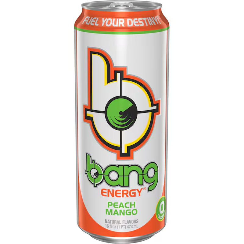 16 - Fl Oz Peach Energy Drink