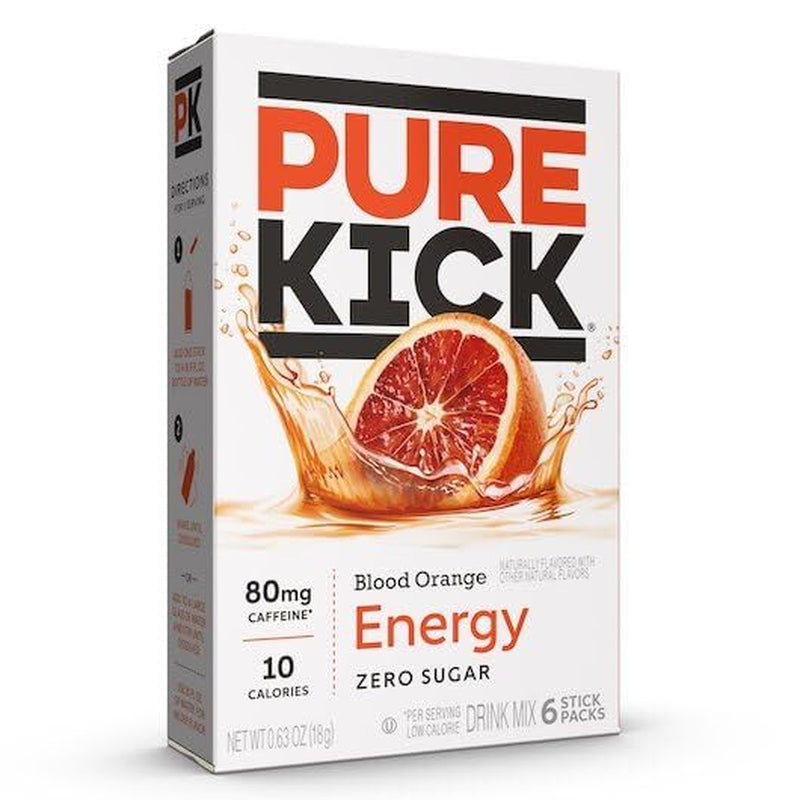 Pure Kick Singles to Go Ultimate Variety Pack 36 Sugar Free Drink Mixes