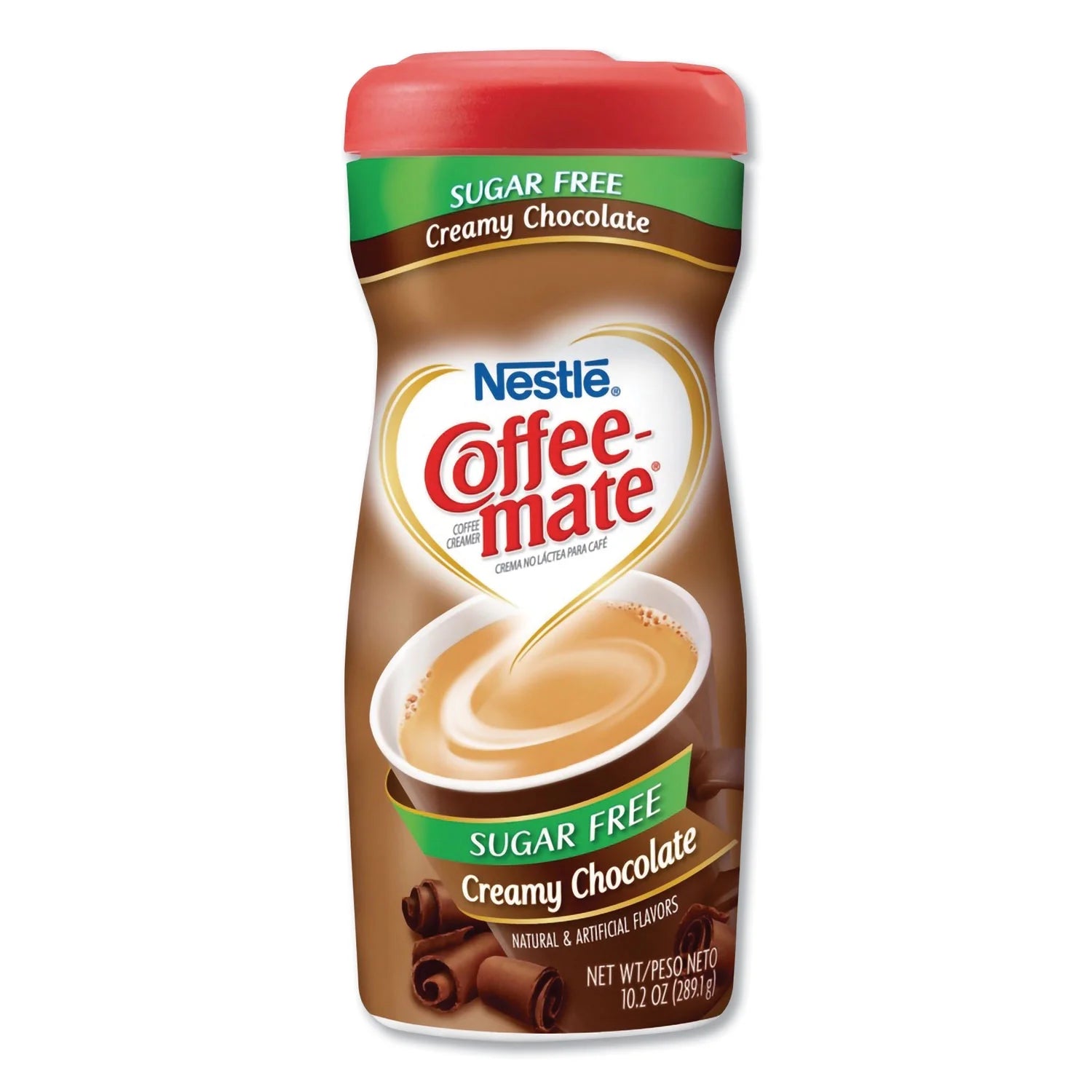 (6 Pack) Nestle , Chocolate Crème Sugar-Free Powdered Coffee Creamer, 10.2 Oz