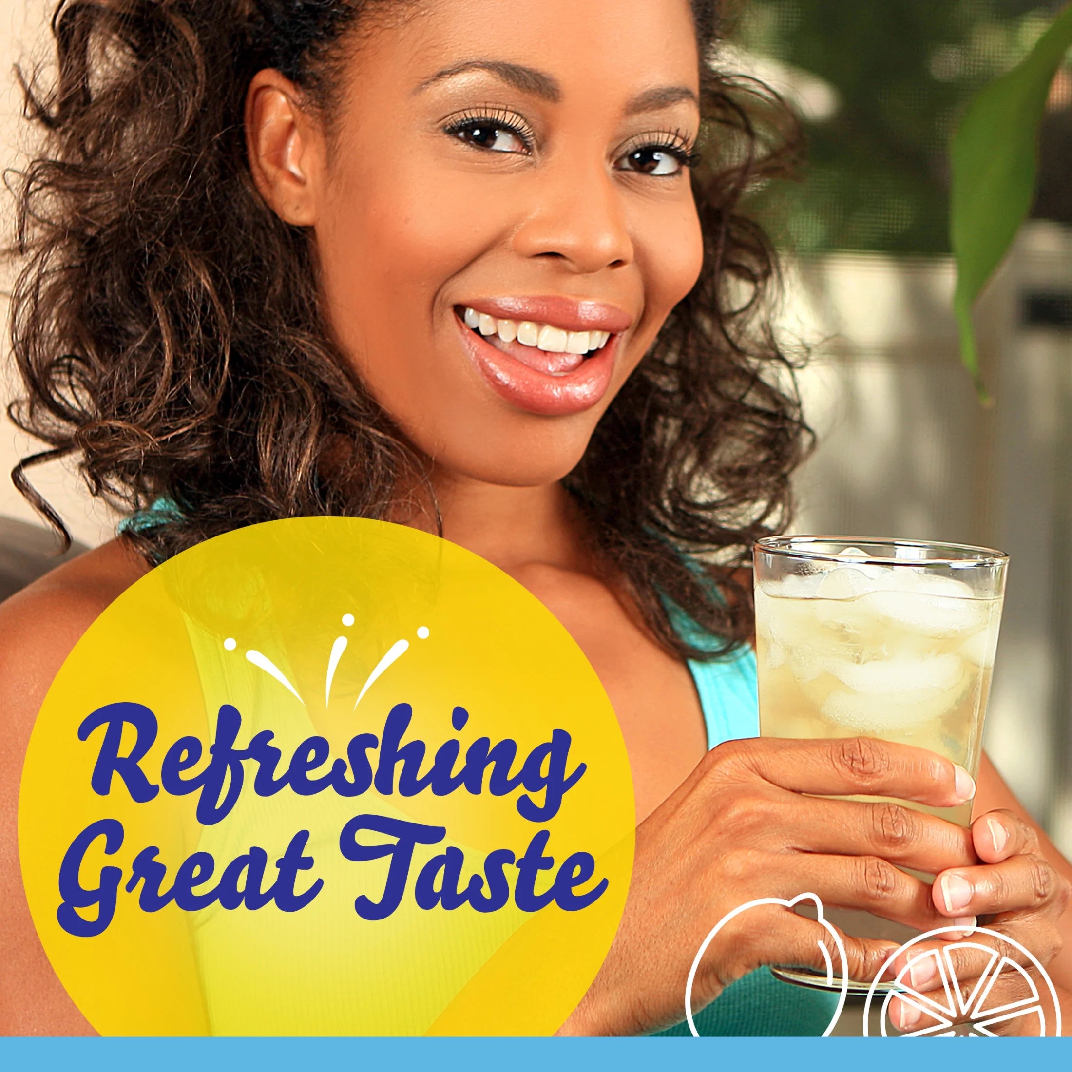 Drink Mix, 16 Pitcher Packets, for Flavorful Hydration and Shareable Refreshment, Lemonade, Flavored with Other Natural Flavor Zero Sugar, Low Calorie, 8.6 Oz