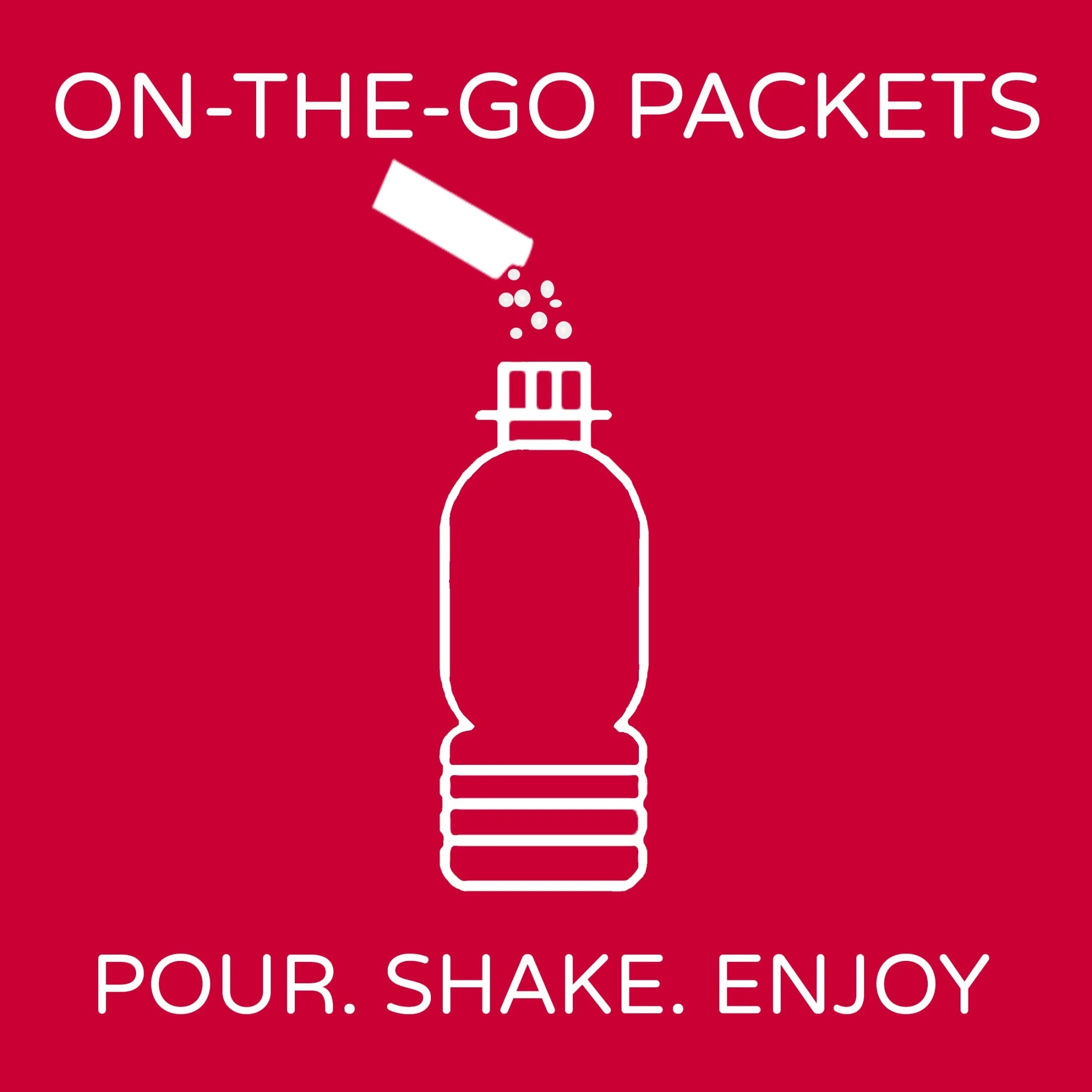 Drink Mix with Caffeine, 30 Packets, for Convenient On-The-Go Flavorful Hydration, Wild Strawberry Artificially Flavored Zero Sugar, 3.3 Oz