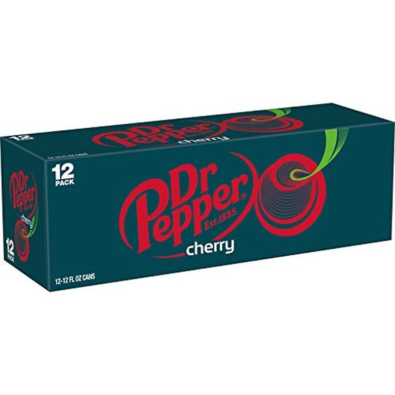 Dr Pepper Original Cherry Cream Soda 12 Fl Oz Pack of 12 Unique Flavor Drink