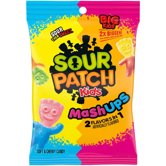 Mashups 2 Flavors in 1 Soft & Chewy Candy, 8 Oz