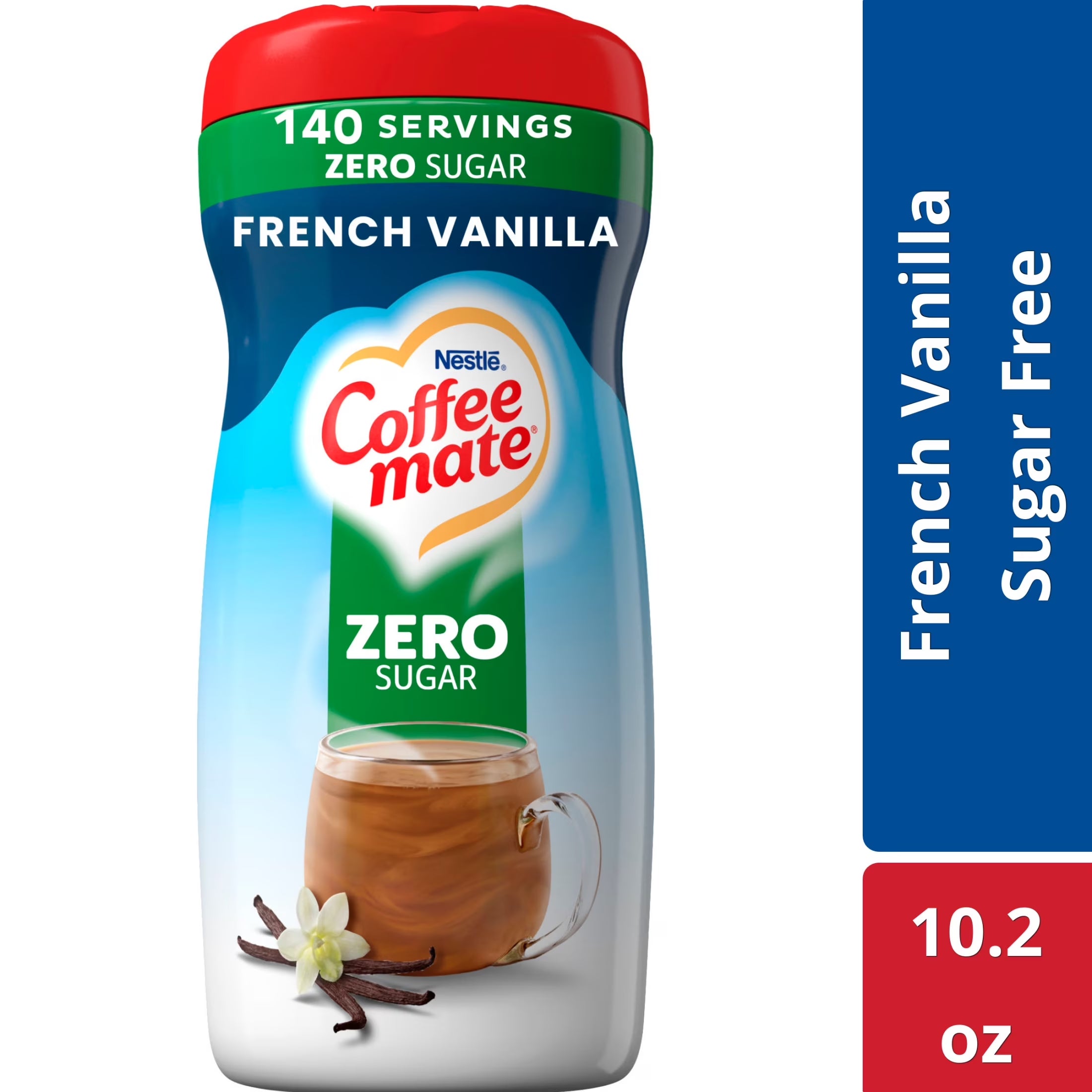 French Vanilla Sugar-Free Powder Coffee Creamer, 10.2 Oz