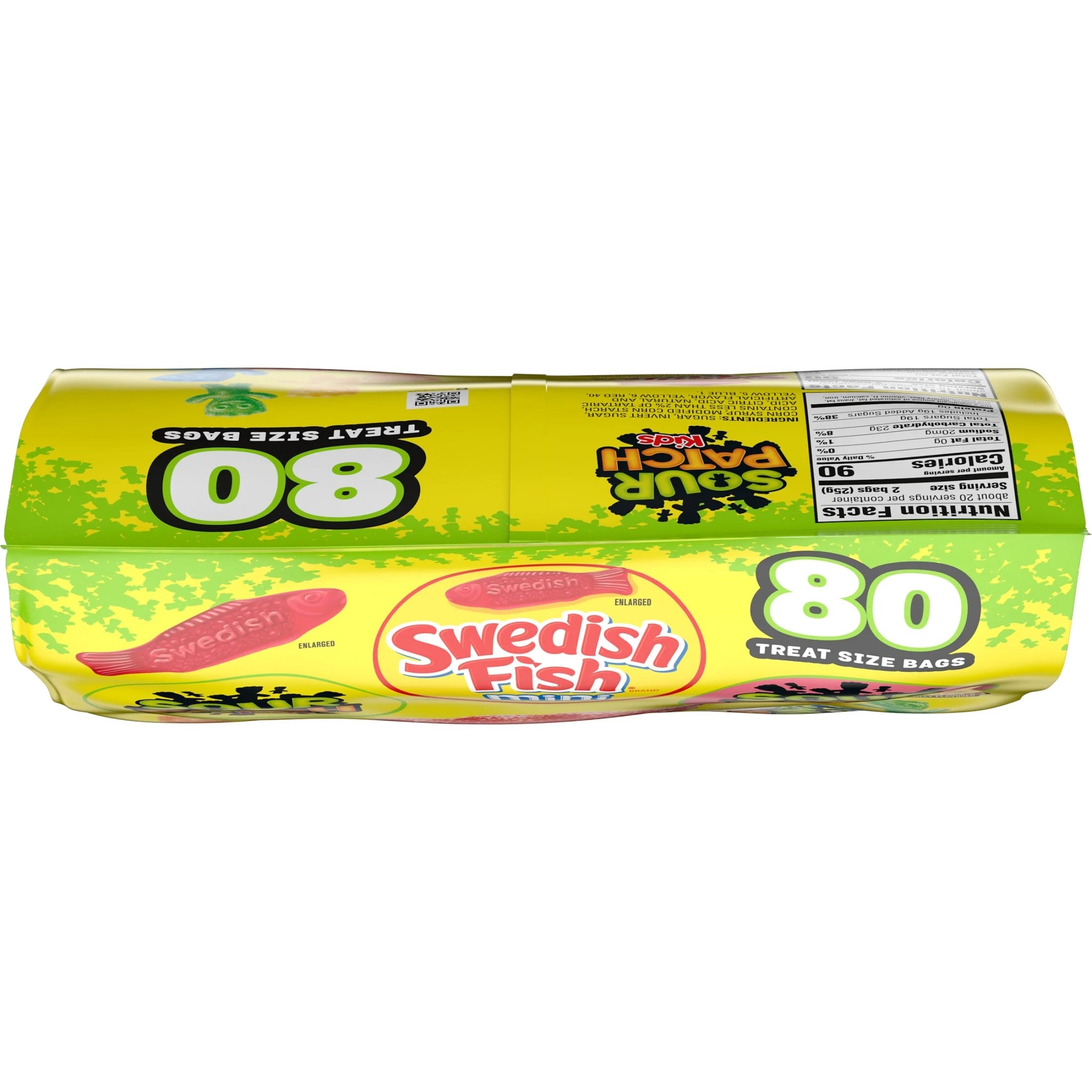 and SWEDISH FISH Mini Soft & Chewy Candy Variety Pack, Bulk Candy, 80 Snack Packs