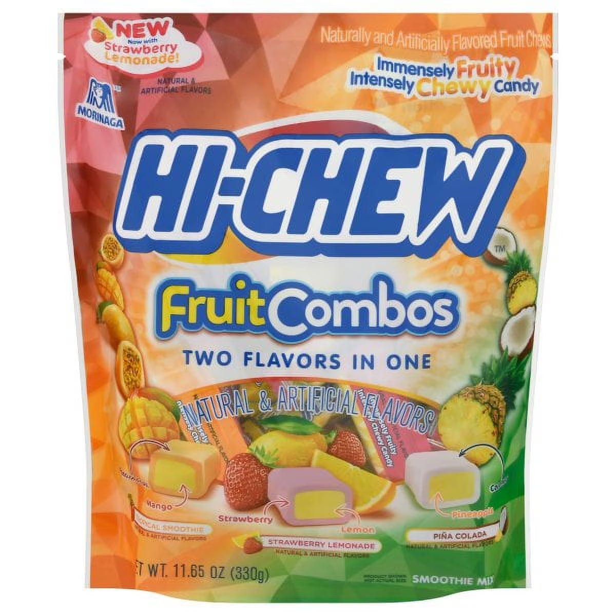 Fruit Combo Mix Chewy Candy, 11.65 Oz, Bag
