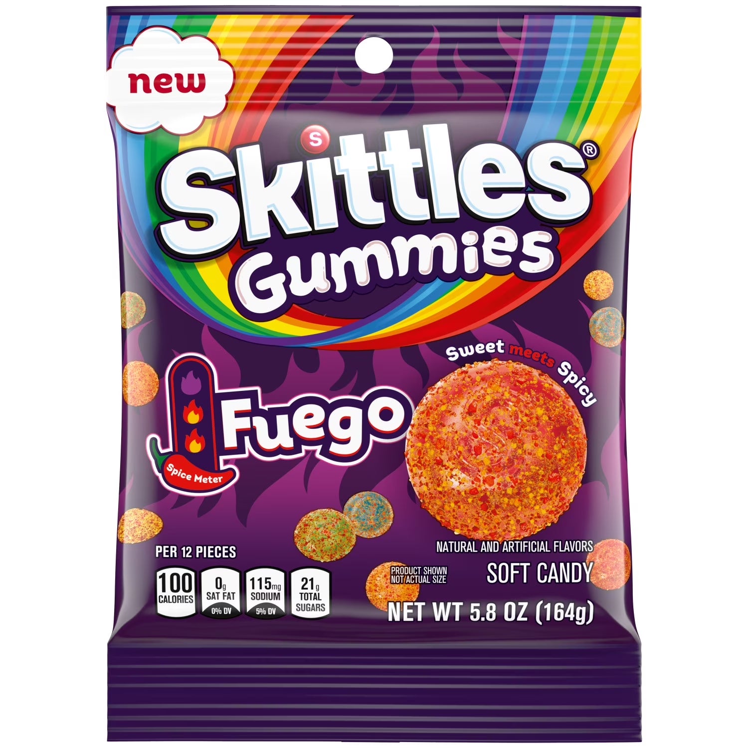 Gummies Fuego Gummy Candy - 5.8 Oz Bag